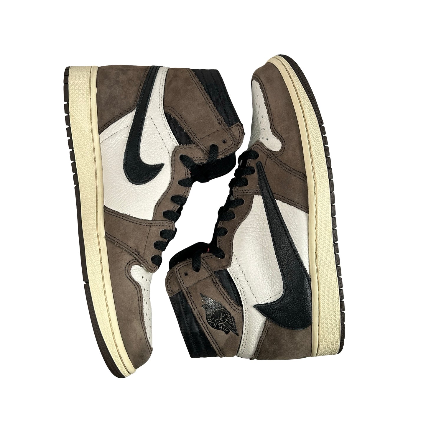 CD4487 100 Jordan 1 Retro High OG SP Travis Scott Mocha [USED] - 9.5 M (Used3)