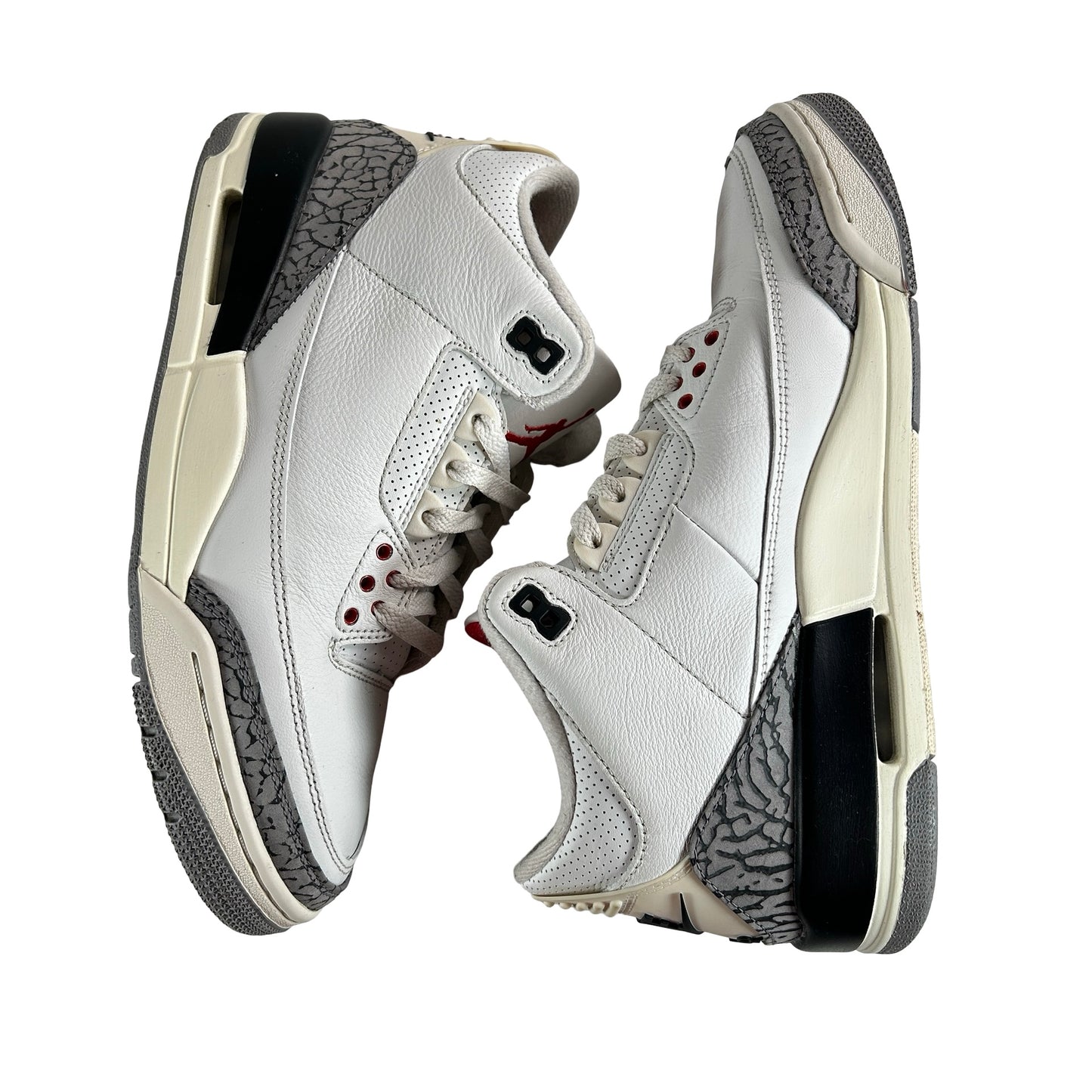 DN3707 100 Jordan 3 Retro White Cement Reimagined [USED] - 9 M (Used13)