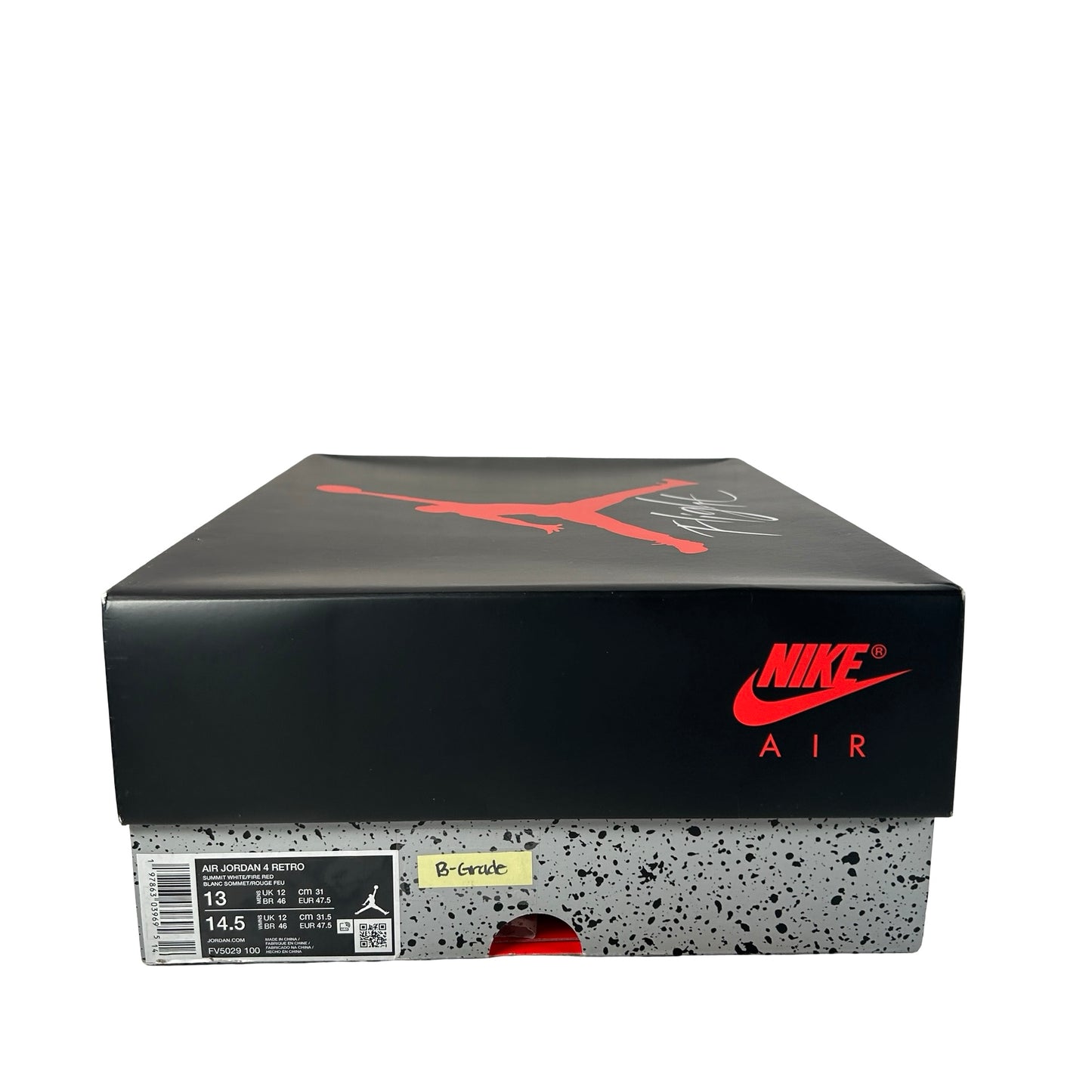 FV5029 100 Jordan 4 Retro White Cement (2025) [CONDITIONAL] - 13 M (B Grade)