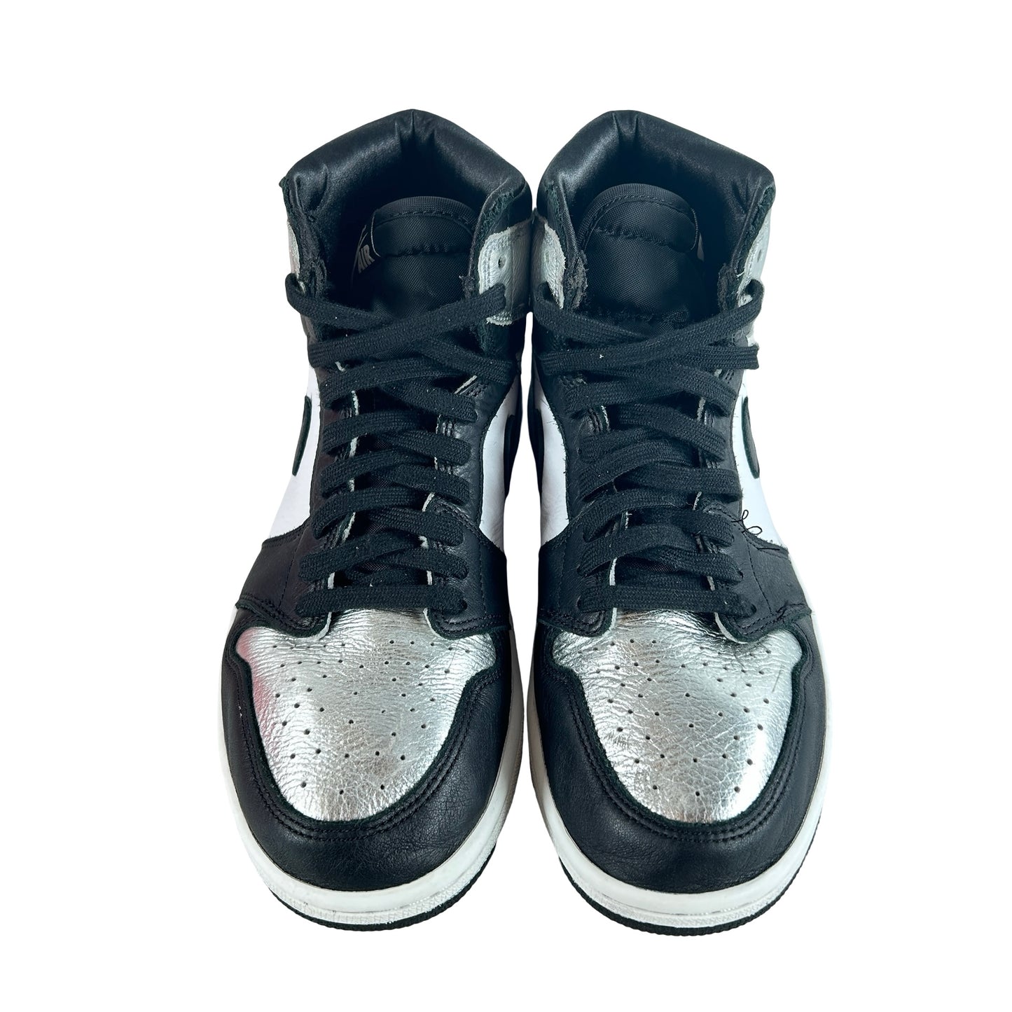 CD0461 001 Jordan 1 Retro High Silver Toe (Women's) [USED] - 9.5 W (Used)
