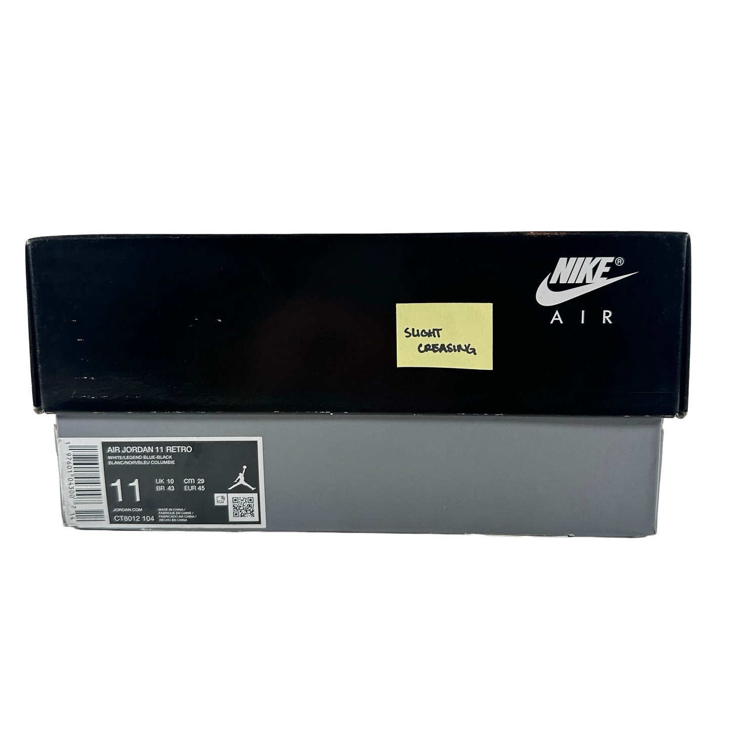 CT8012 104 Jordan 11 Retro Legend Blue (2024) [CONDITIONAL] - 11 M (Slight Creasing)