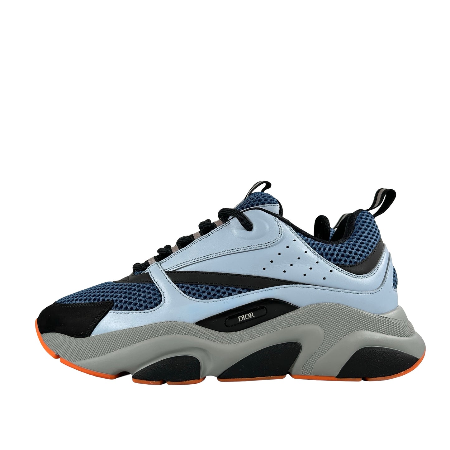 3SN231YRKH568 Dior B22 Blue Technical Mesh Light Blue Grey Orange [USED] - 42 (VNDS)