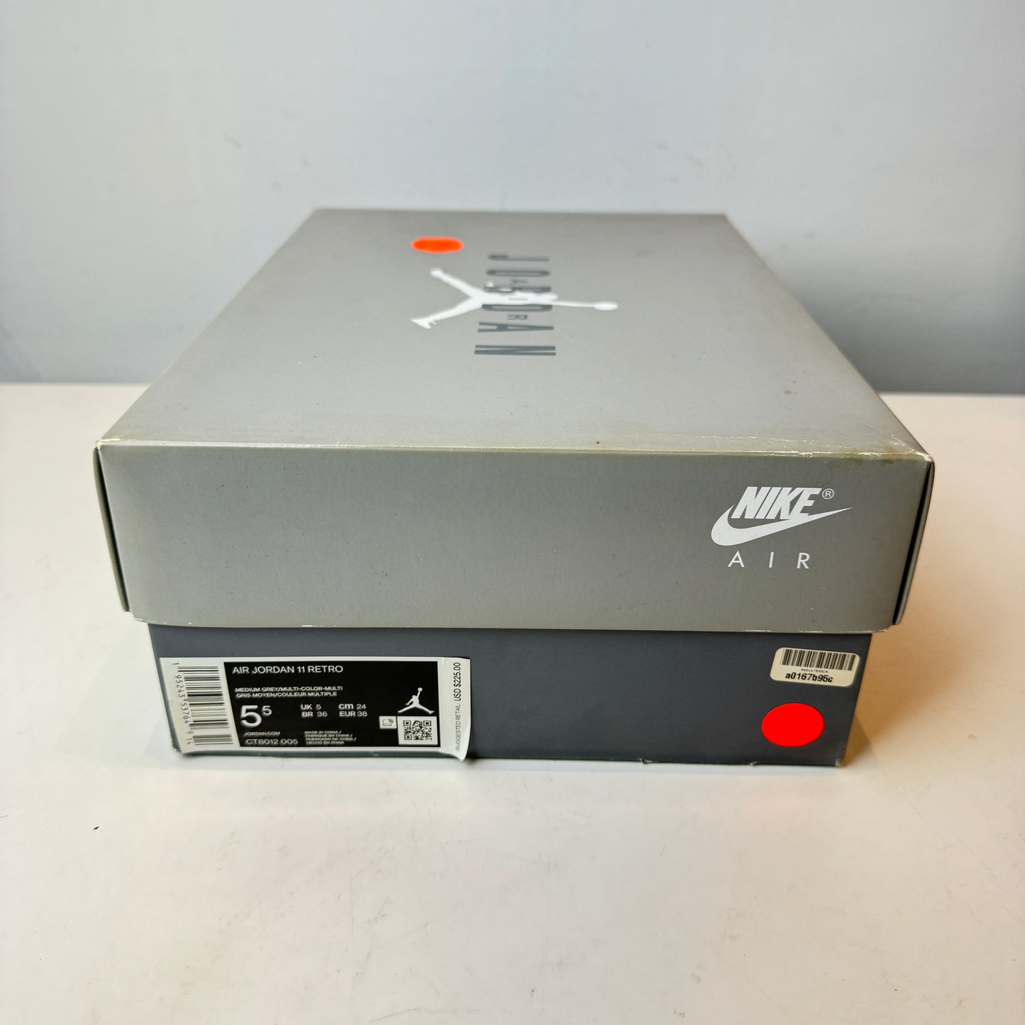 CT8012 005 Jordan 11 Retro Cool Grey (2021) [USED] - 5.5 M (Used)