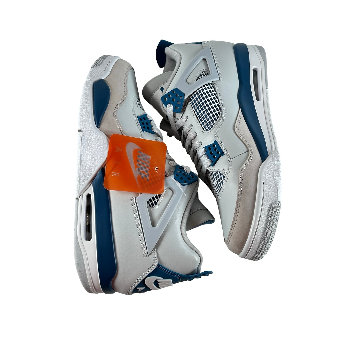 FV5029 141 Jordan 4 Retro Military Blue (2024) [CONDITIONAL] - 12 M (Slight Yellowing On Front Panel)