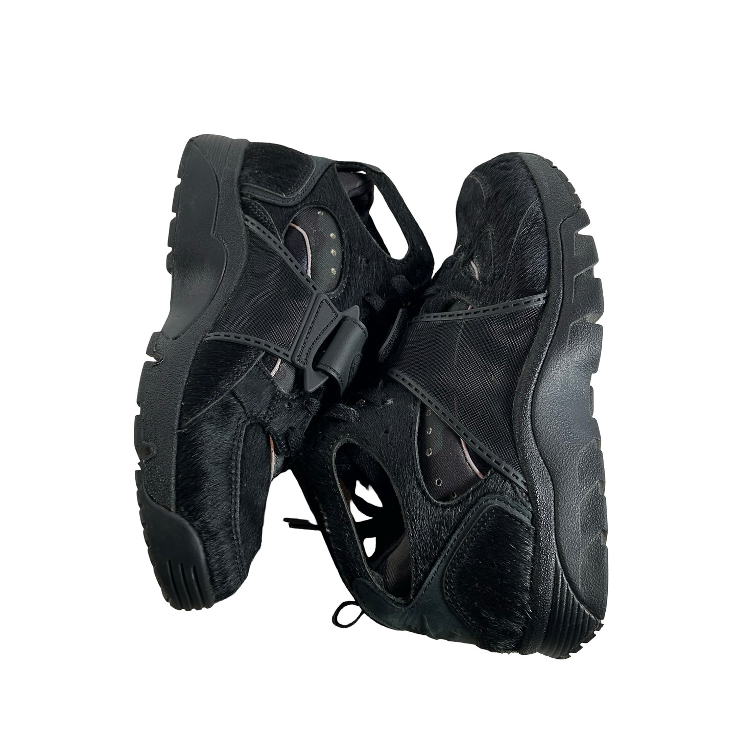 FQ8793 003 Nike Air Trainer Huarache Corteiz Black [USED] - 8 M (Used) (No Box)