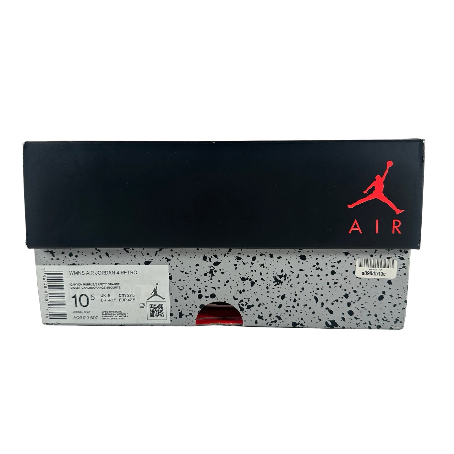 AQ9129 500 Jordan 4 Retro Canyon Purple (Women's) [USED] - 10.5 W (Used3)