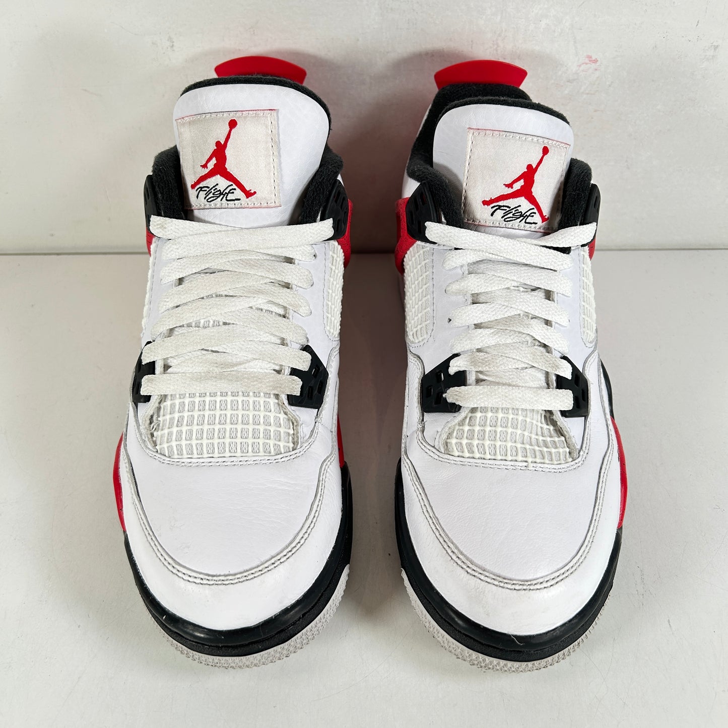 408452 161 Jordan 4 Retro Red Cement (GS) [USED] - 5.5 Y (Used)