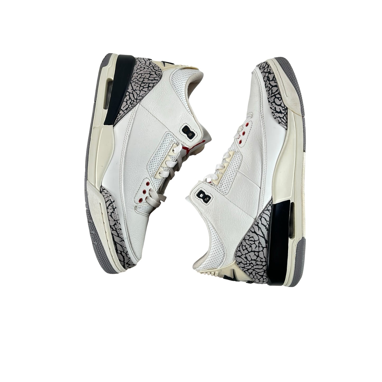 DN3707 100 Jordan 3 Retro White Cement Reimagined [USED] - 10.5 M (Used3) (No Box3)
