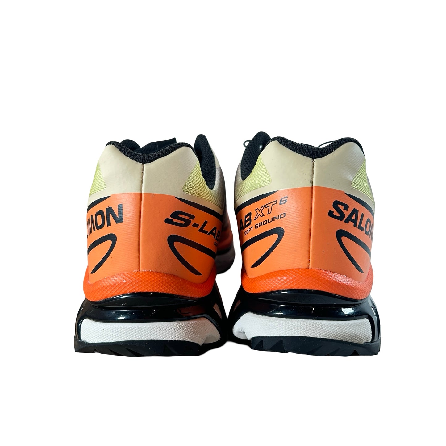 L49154300 Salomon XT-6 Black Almond Dragon Fire [USED] - 11.5 M (Used)