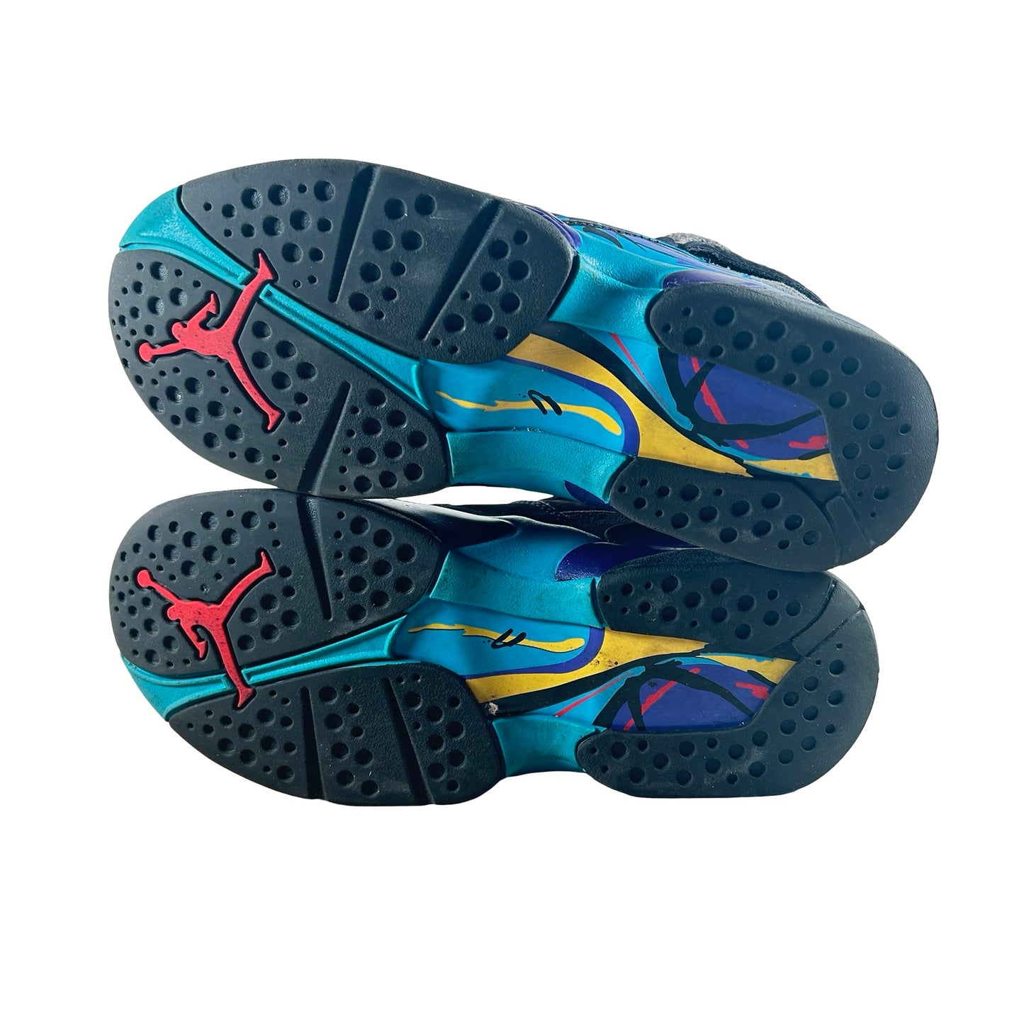 305368 006 Jordan 8 Retro Aqua (2025) (GS) [USED] - 4 Y (Used) (No Box)
