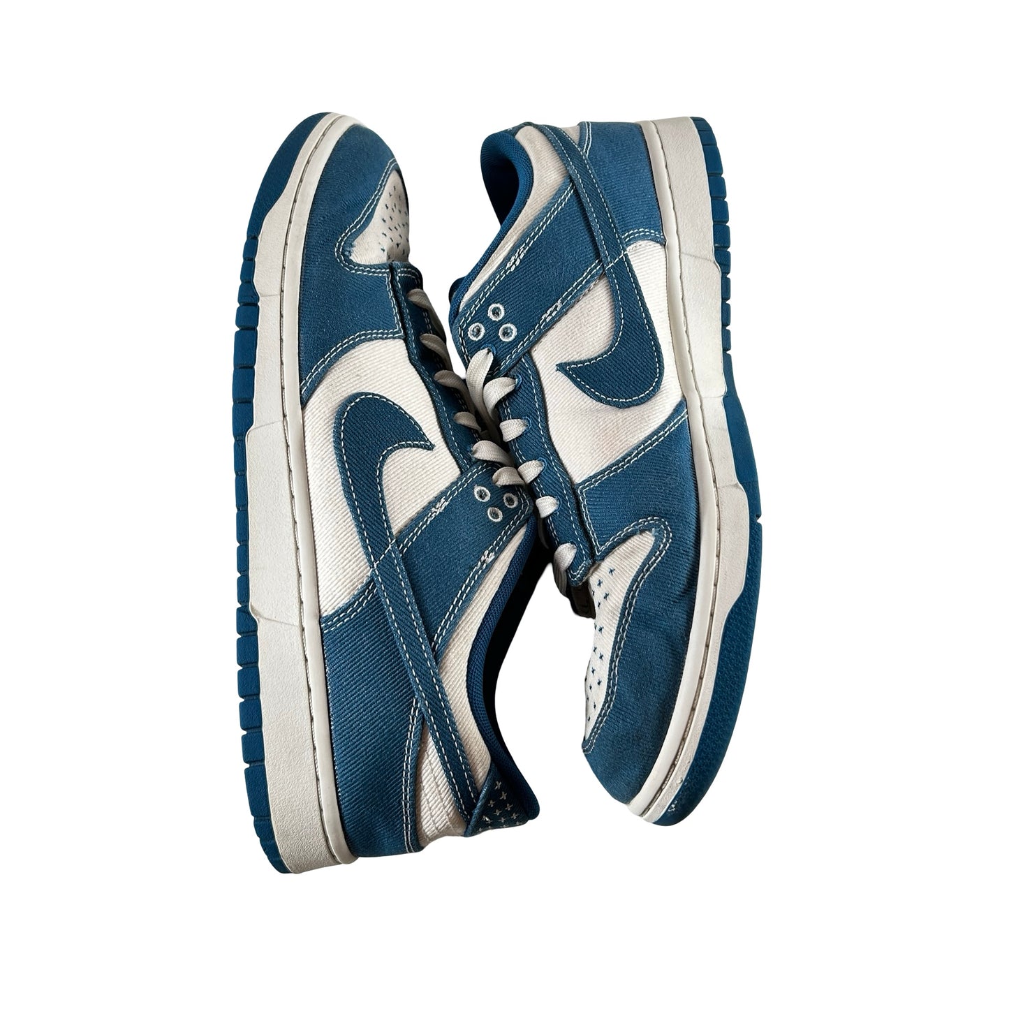 DV0834 101 Nike Dunk Low Industrial Blue Sashiko [USED] - 12.5 M (Used) (No Box)