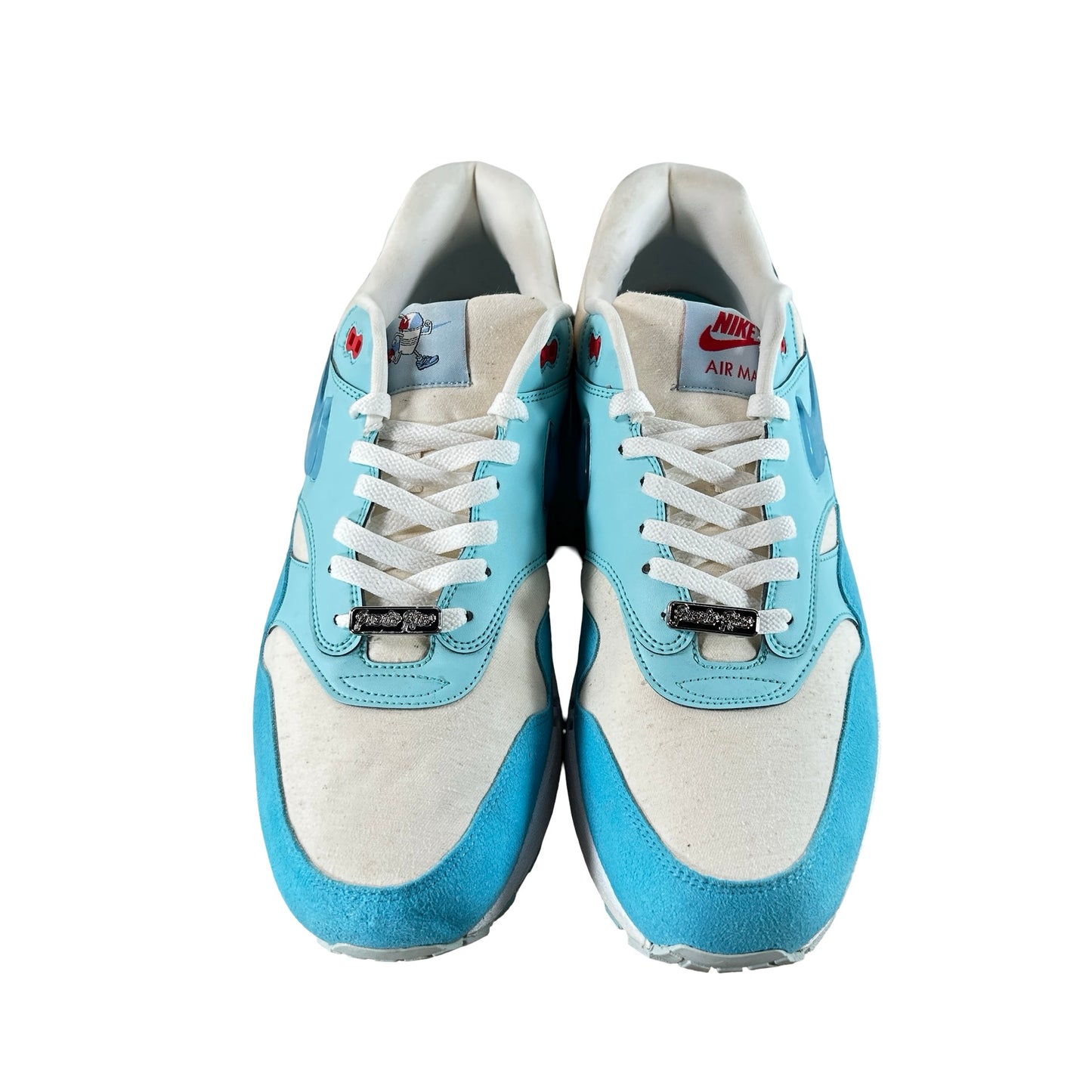 FD6955 400 Nike Air Max 1 Puerto Rico Blue Gale [USED] - 13 M (Used)