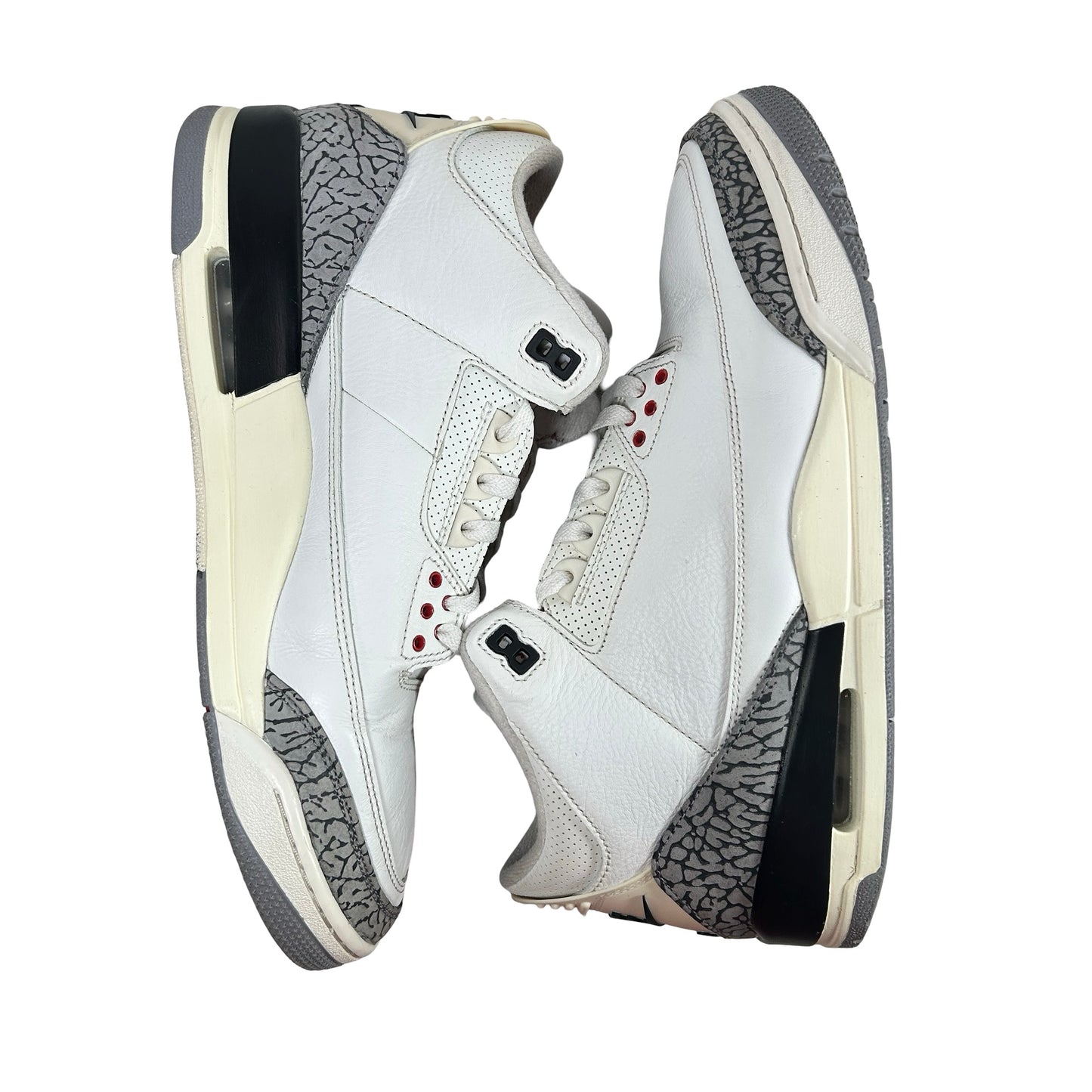 DN3707 100 Jordan 3 Retro White Cement Reimagined [USED] - 12.5 M (Used4)