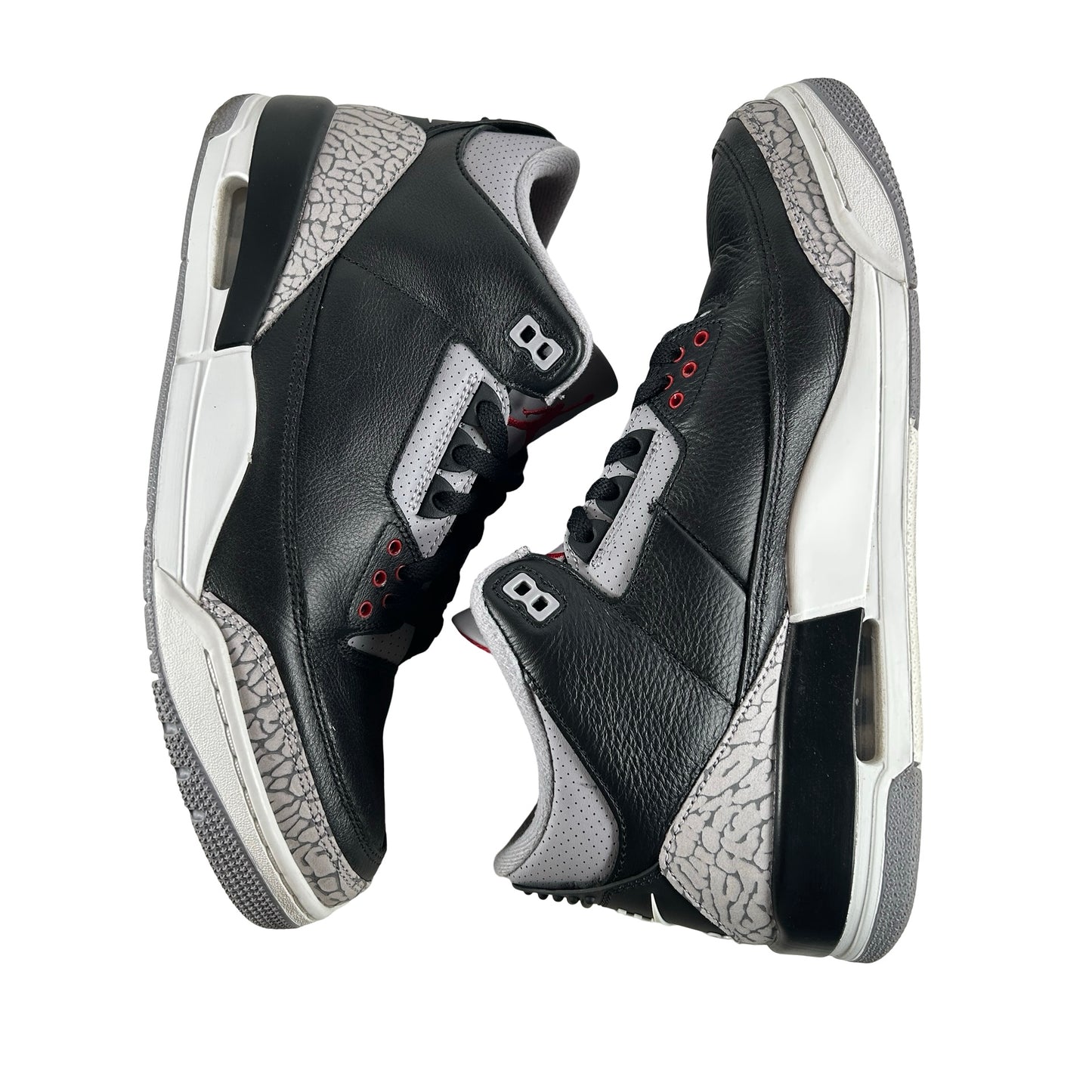 DN3707 010 Jordan 3 Retro OG Black Cement (2024) [USED] - 11 M (Used12)