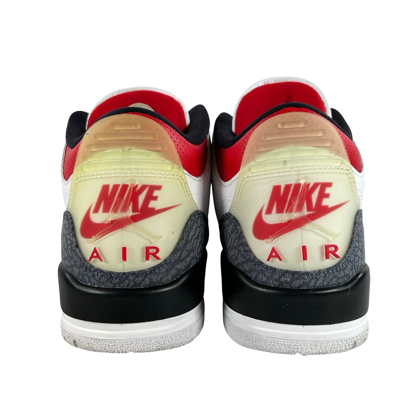 CZ6431 100 Jordan 3 Retro SE Fire Red Denim (2020) [USED] - 12 M (VNDS)