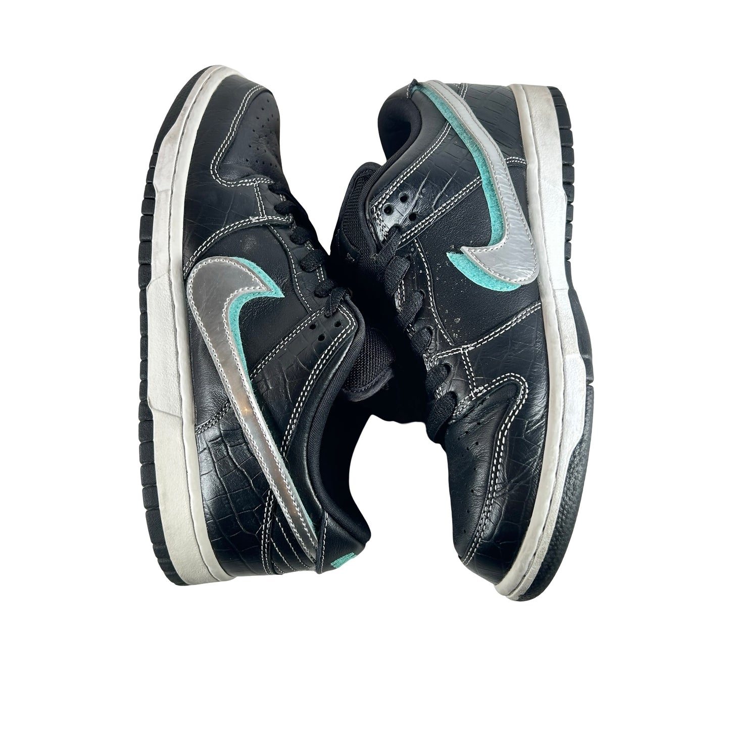 BV1310 001 Nike SB Dunk Low Diamond Supply Co. Black Diamond [USED] - 8.5 M (Used)