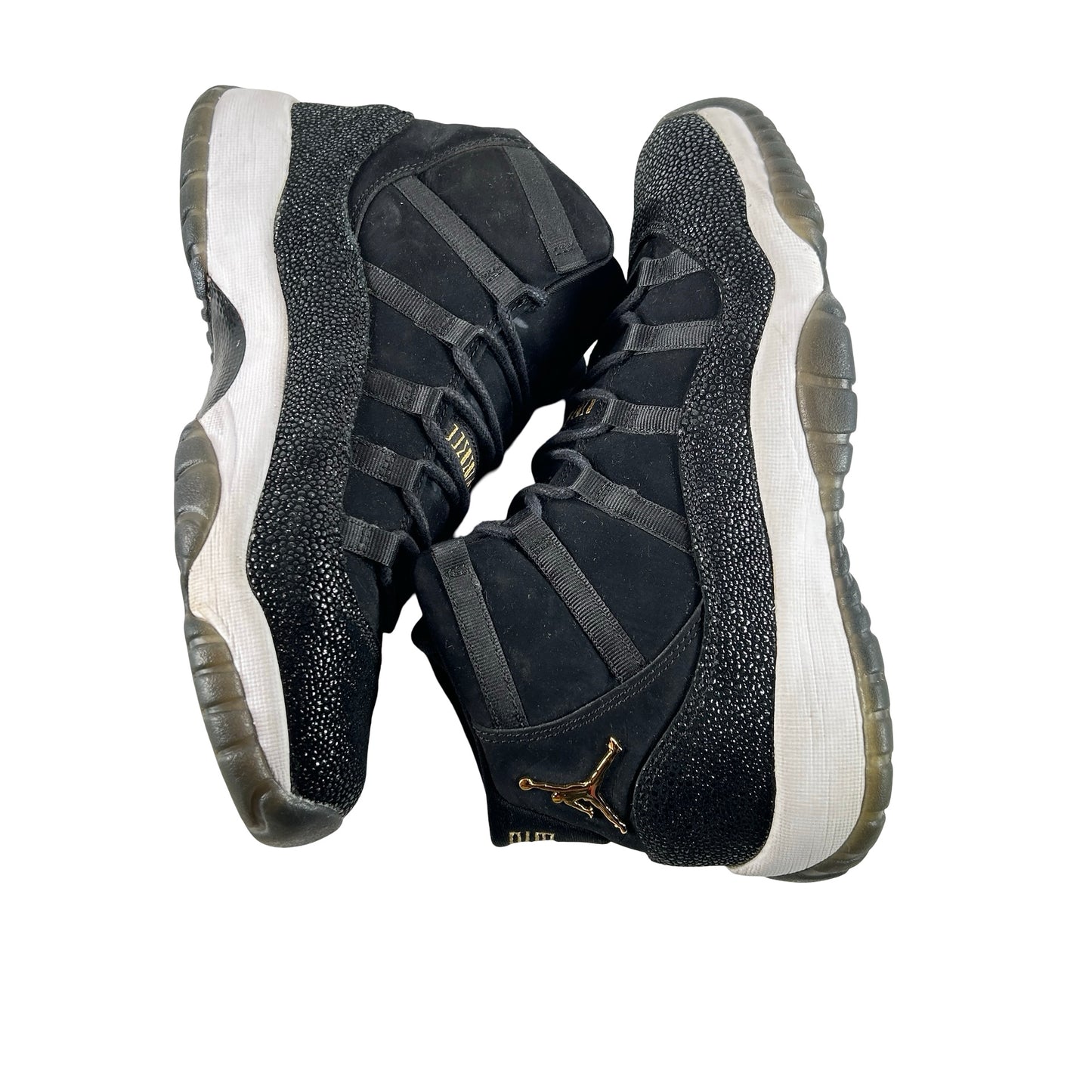852625 030 Jordan 11 Retro Heiress Black Stingray (GS) [USED] - 9.5 W / 8 Y (Used)