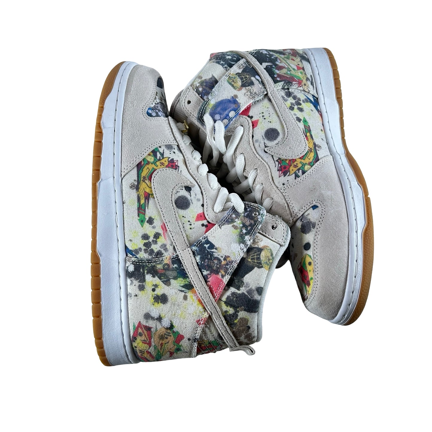 FD8779 100 Nike SB Dunk High Supreme Rammellzee [USED] - 12 M (Used)
