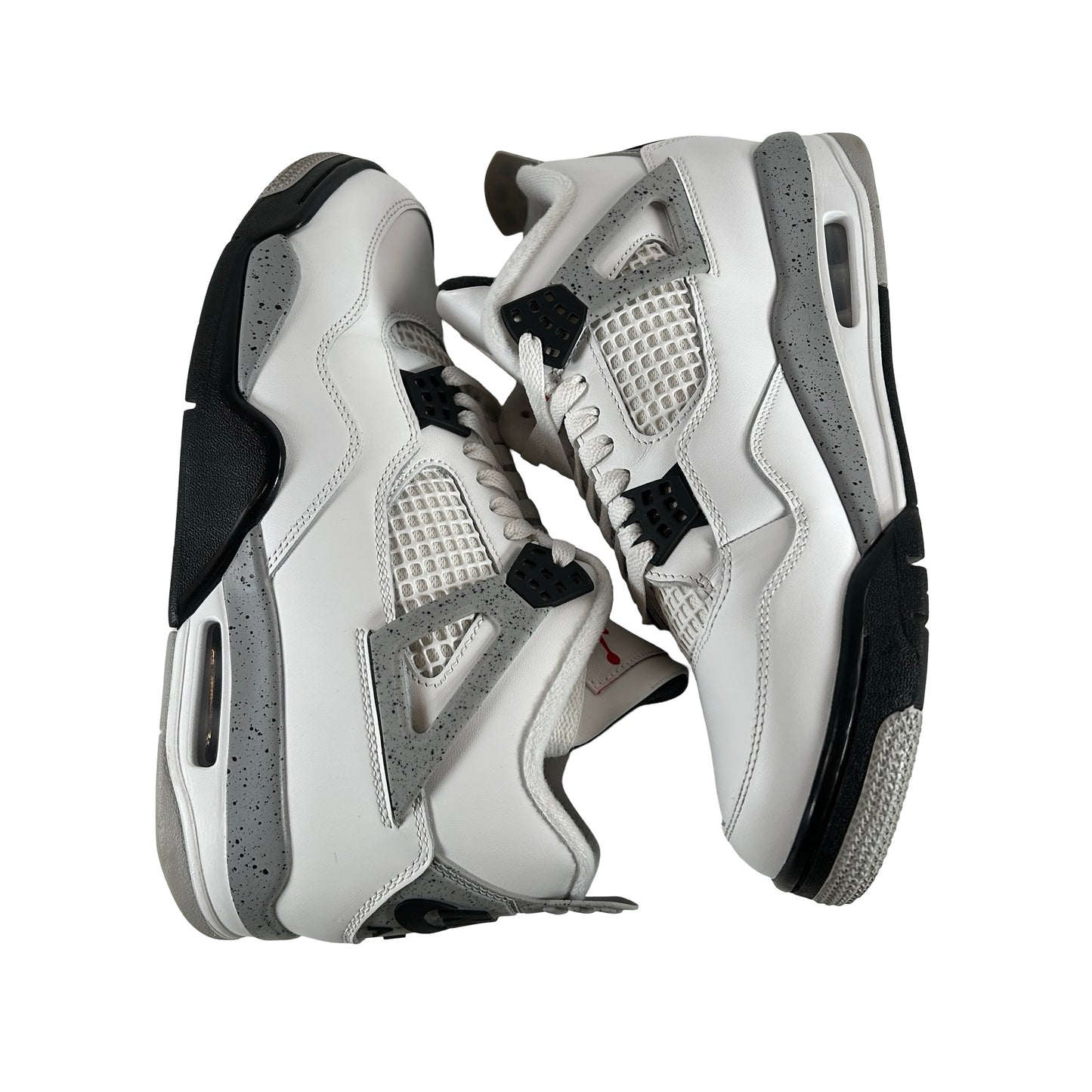 FV5029 100 Jordan 4 Retro White Cement (2025) [USED] - 9.5 M (Used5)