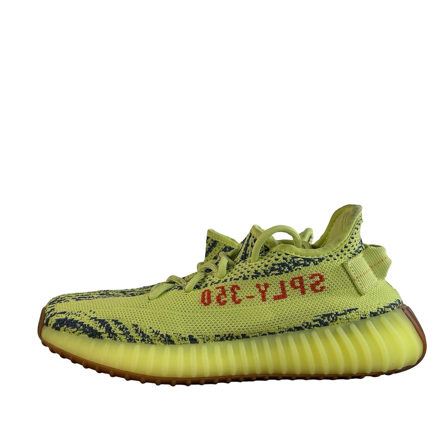 B37572 adidas Yeezy Boost 350 V2 Semi Frozen Yellow [USED] - 5 M (Used)