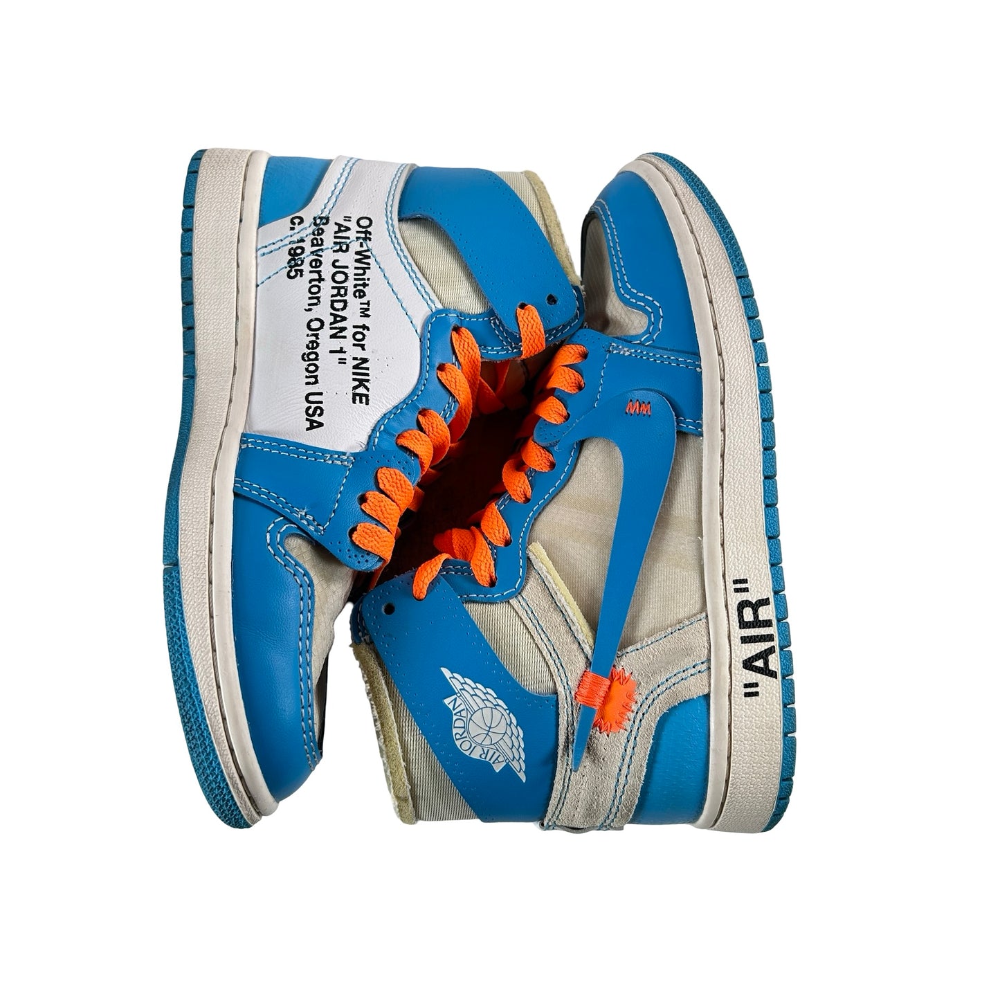 AQ0818 148 Jordan 1 Retro High Off-White UNC - 4 M (Used)
