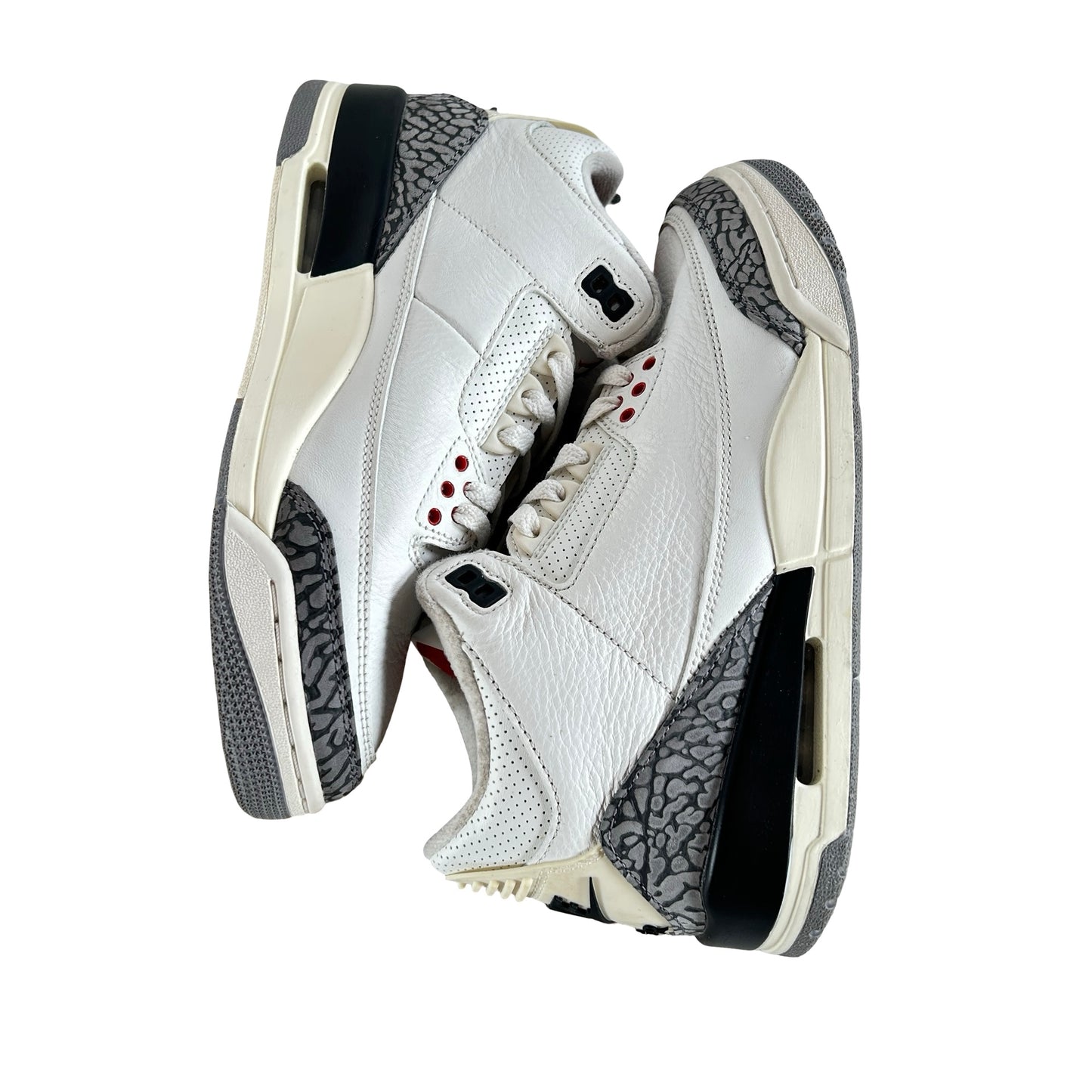 DN3707 100 Jordan 3 Retro White Cement Reimagined [USED] - 7.5 M (Used3) (No Box3)