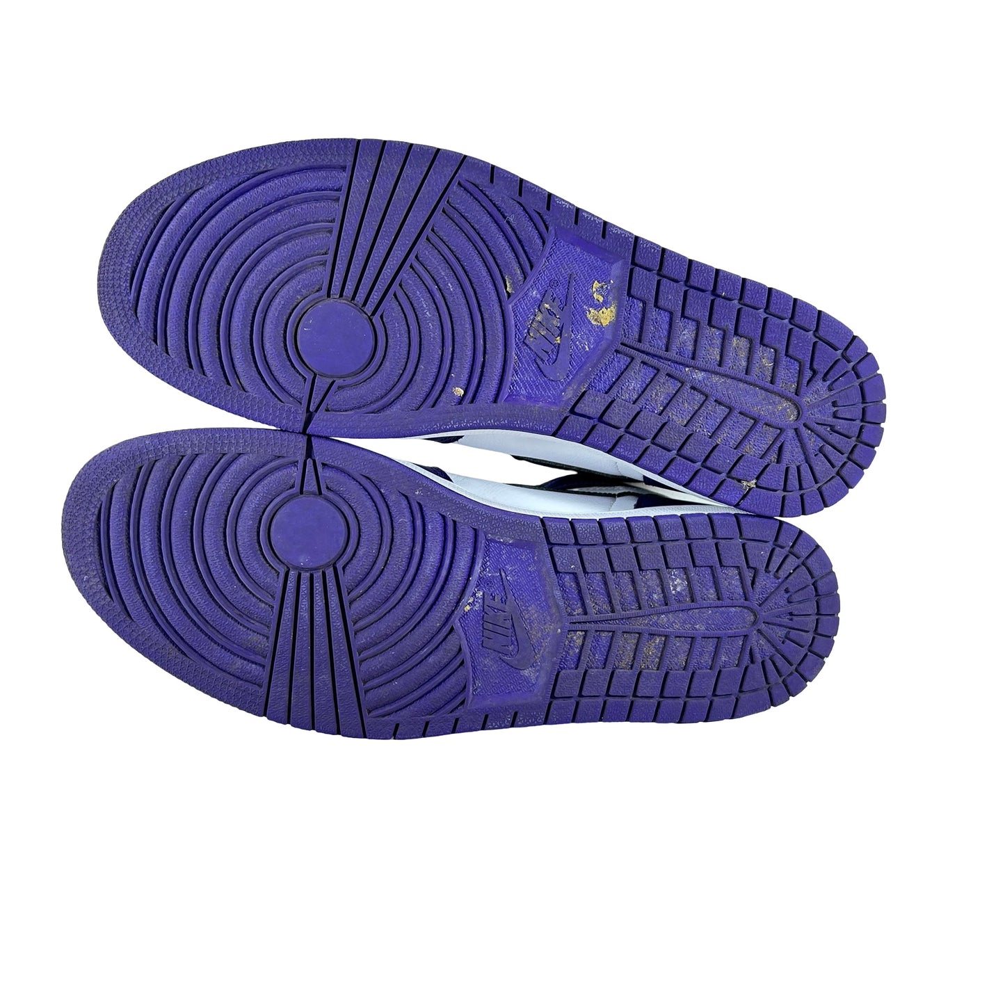 555088 500 Jordan 1 Court Purple [USED] - 13 M (Used) (No Box2)