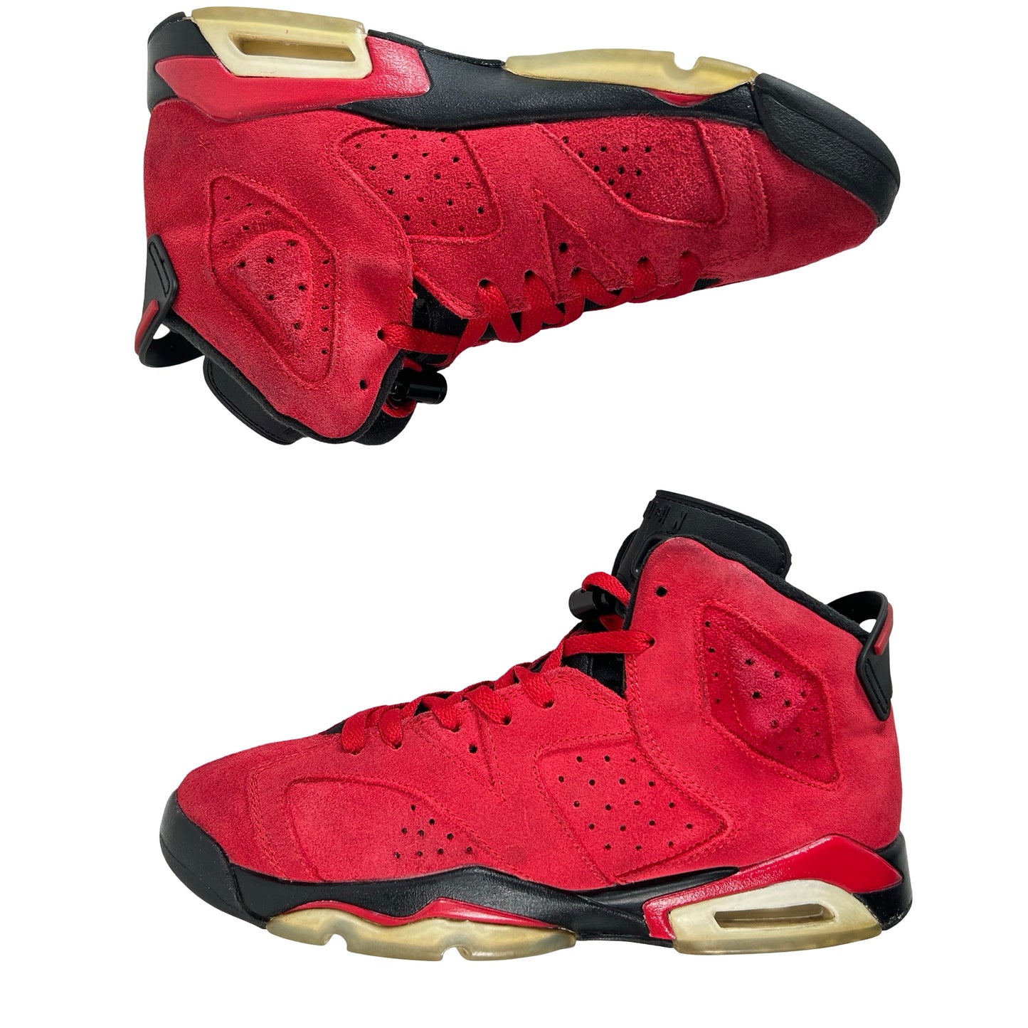 384665 600 Jordan 6 Retro Toro Bravo (GS) [USED] - 7 Y (Used) (No Box)