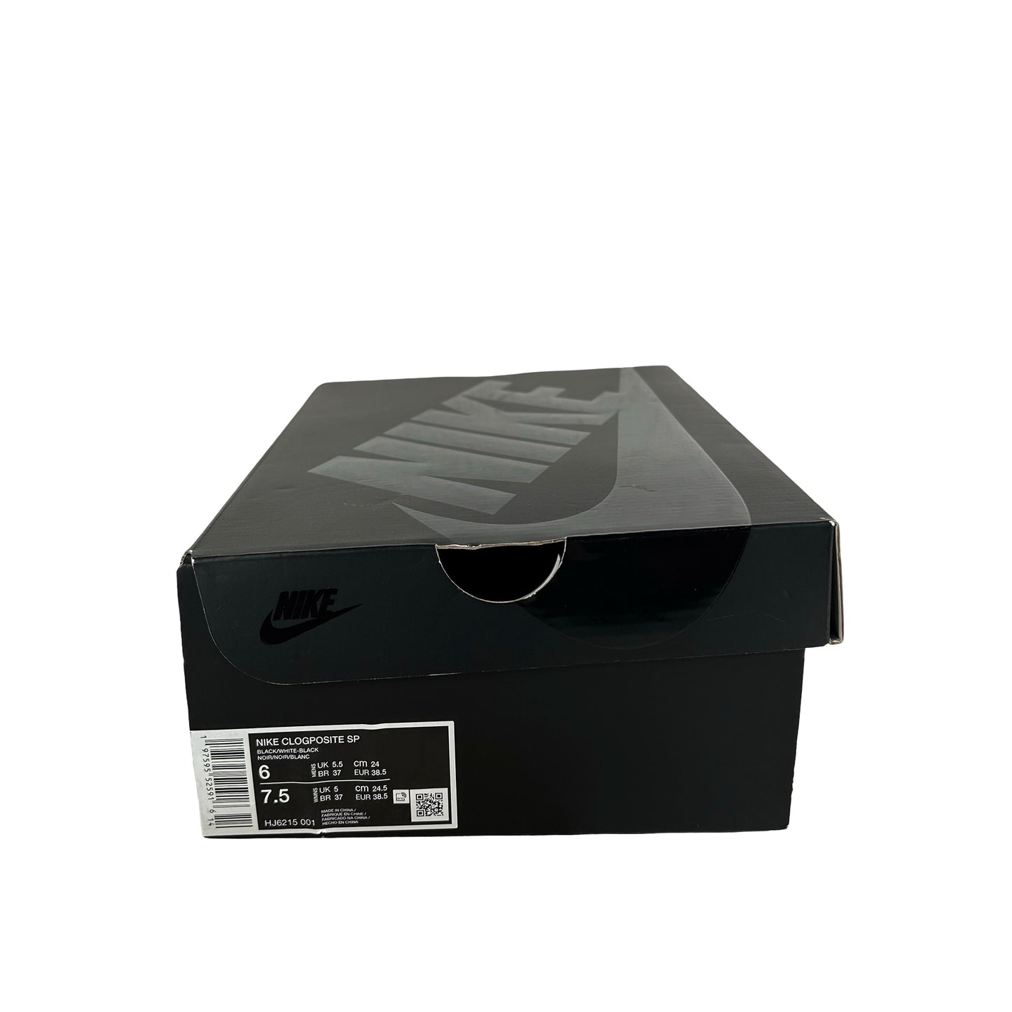 HJ6215 001 Nike Clogposite Supreme Black [USED] - 6 M (Used)