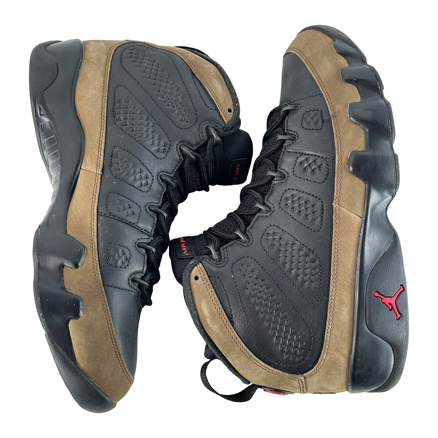 HV4794 030 Air Jordan 9 Retro Olive (2024) [USED] - 11.5 M (Used2)