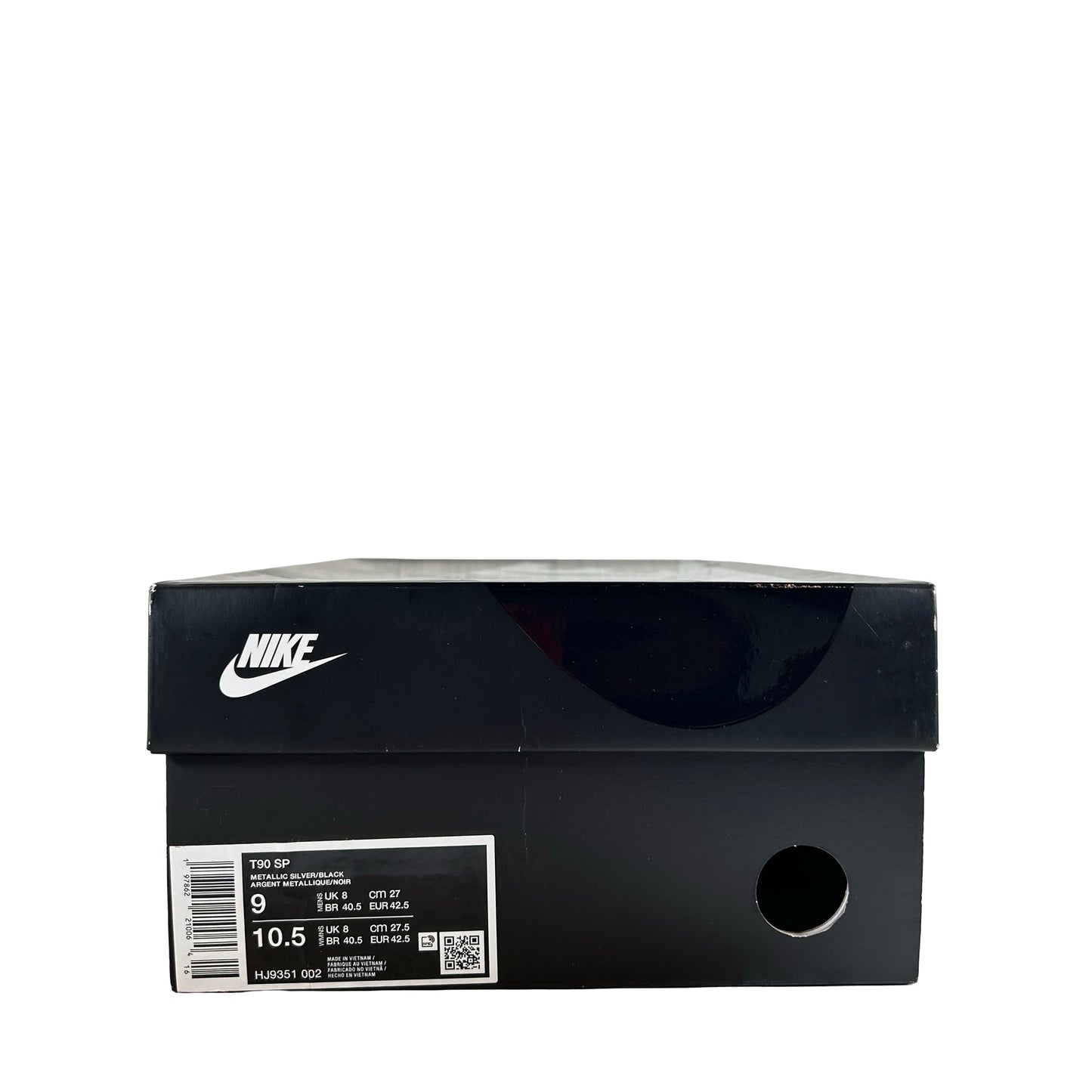 HJ9351 002 Nike Total 90 3 SP Metallic Silver Black [USED] - 9 M (Used)