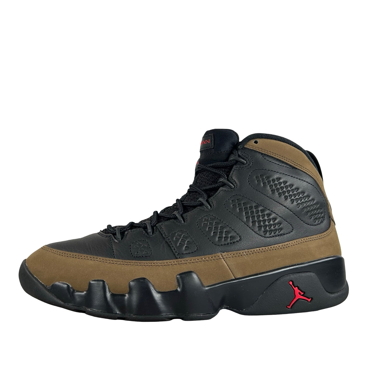 HV4794 030 Air Jordan 9 Retro Olive (2024) [USED] - 10 M (Used14)