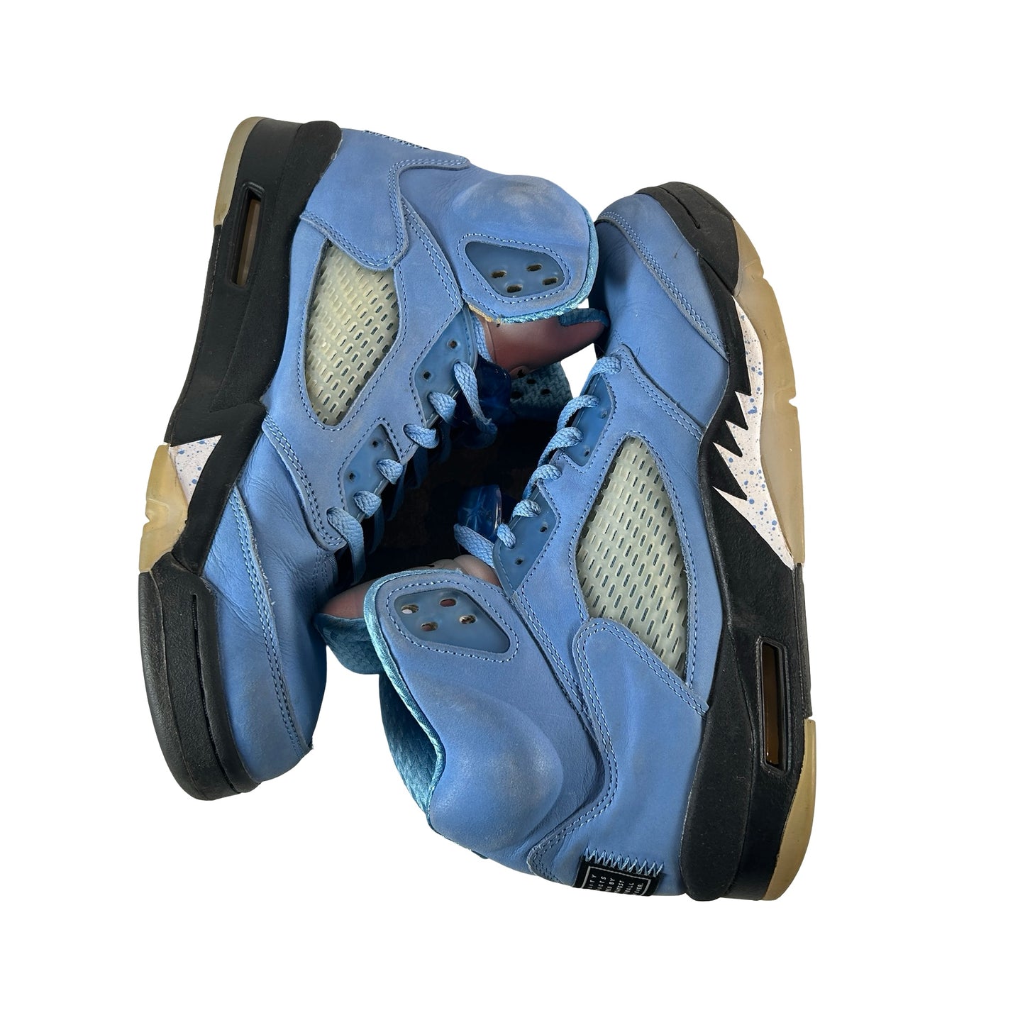 DV1310 401 Air Jordan 5 Retro UNC University Blue [USED] - 9.5 M (Used) (No Box)