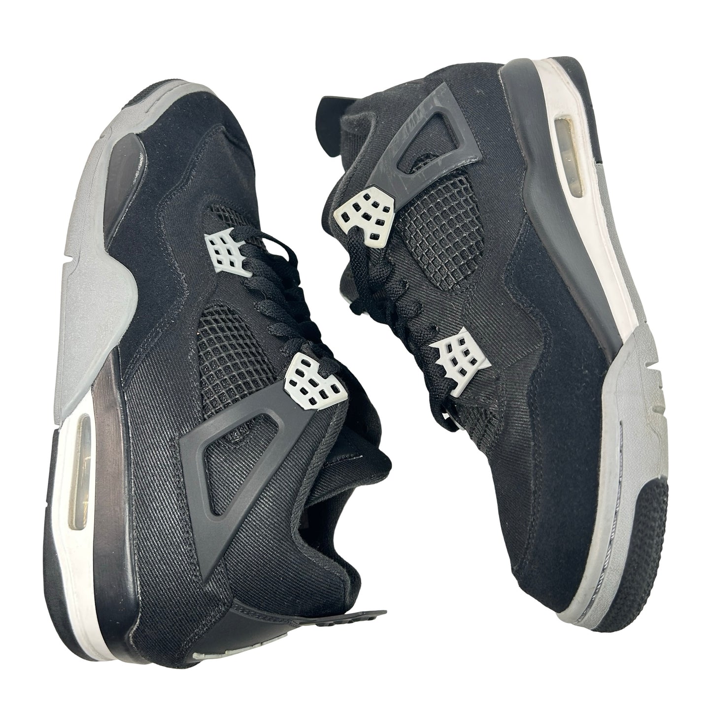 DH7138 006 Jordan 4 Retro SE Black Canvas [USED] - 10.5 M (Used2) (No Box2)