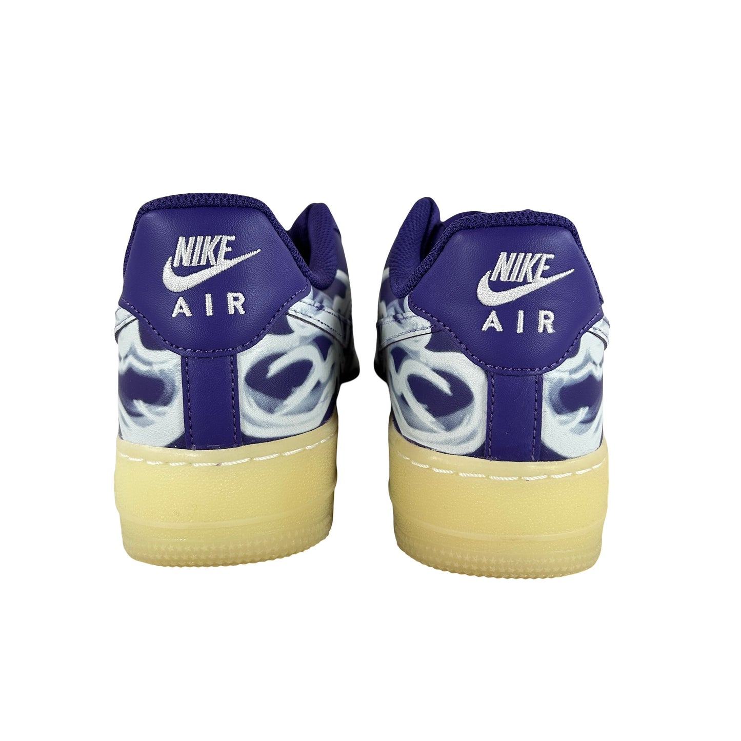 CU8067 500 Nike Air Force 1 Low '07 QS Esqueleto Púrpura Halloween (2021)