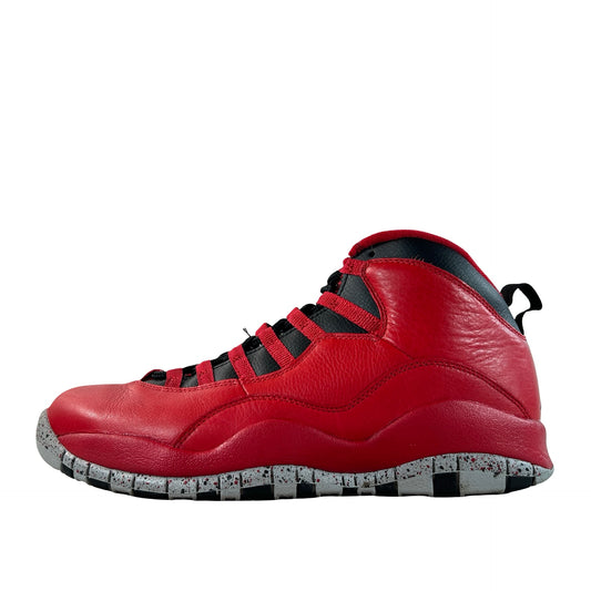 705178 601 Jordan 10 Retro Bulls Over Broadway [USED] - 10 M (Used) (No Box)