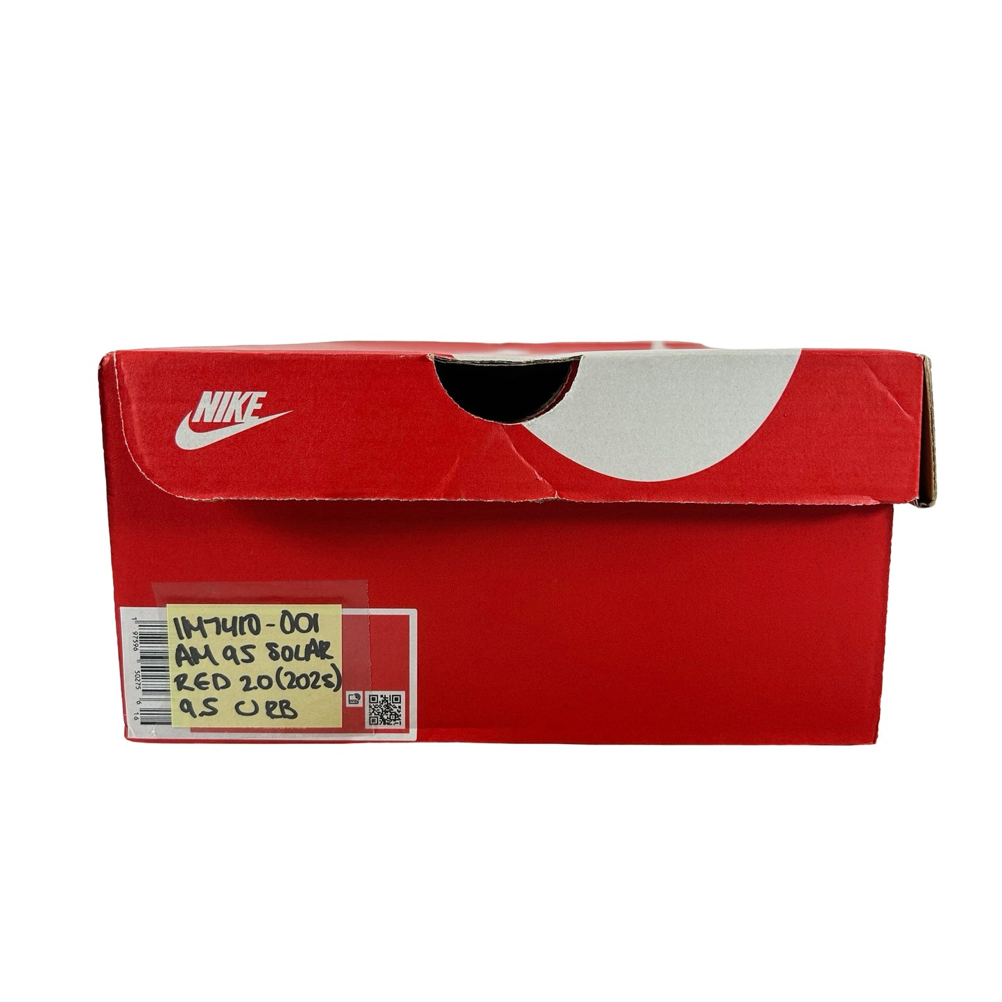 IM7410 001 Nike Air Max 95 OG Big Bubble Solar Red 2.0 (2025) [USED] - 9.5 M (Used) (Replace Box)