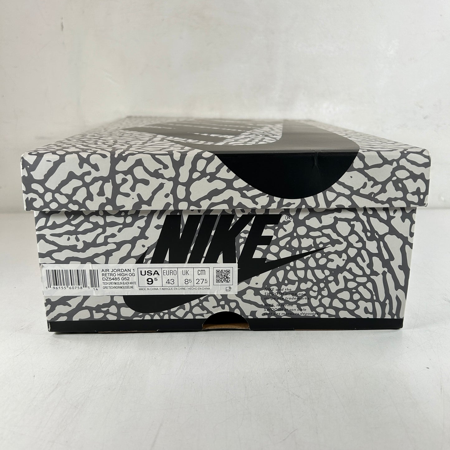 DZ5485 052 Jordan 1 Retro High OG White Cement [USED] - 9.5 M (Used2)