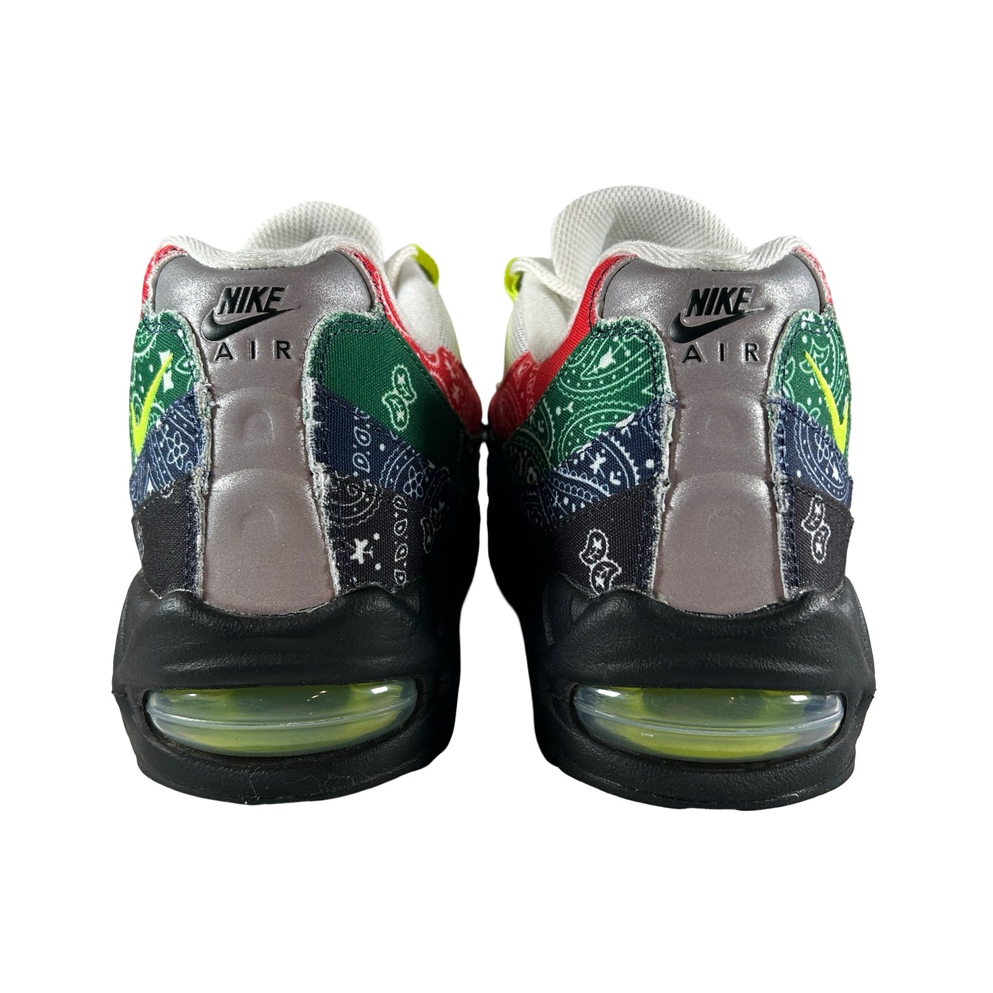 IQ0620 100 Nike Air Max 95 OG Big Bubble Neon Paisley Bandana [USED] - 12 M (Used)