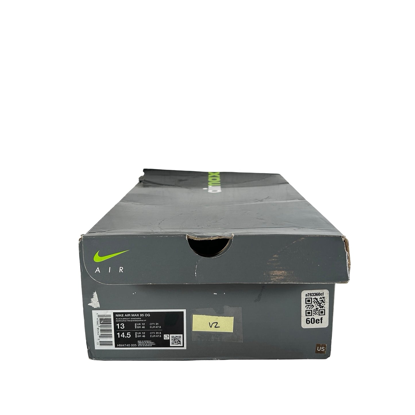 HM4740 005 Nike Air Max 95 OG Big Bubble Bright Mandarin (2025) [USED] - 13 M (Used2)