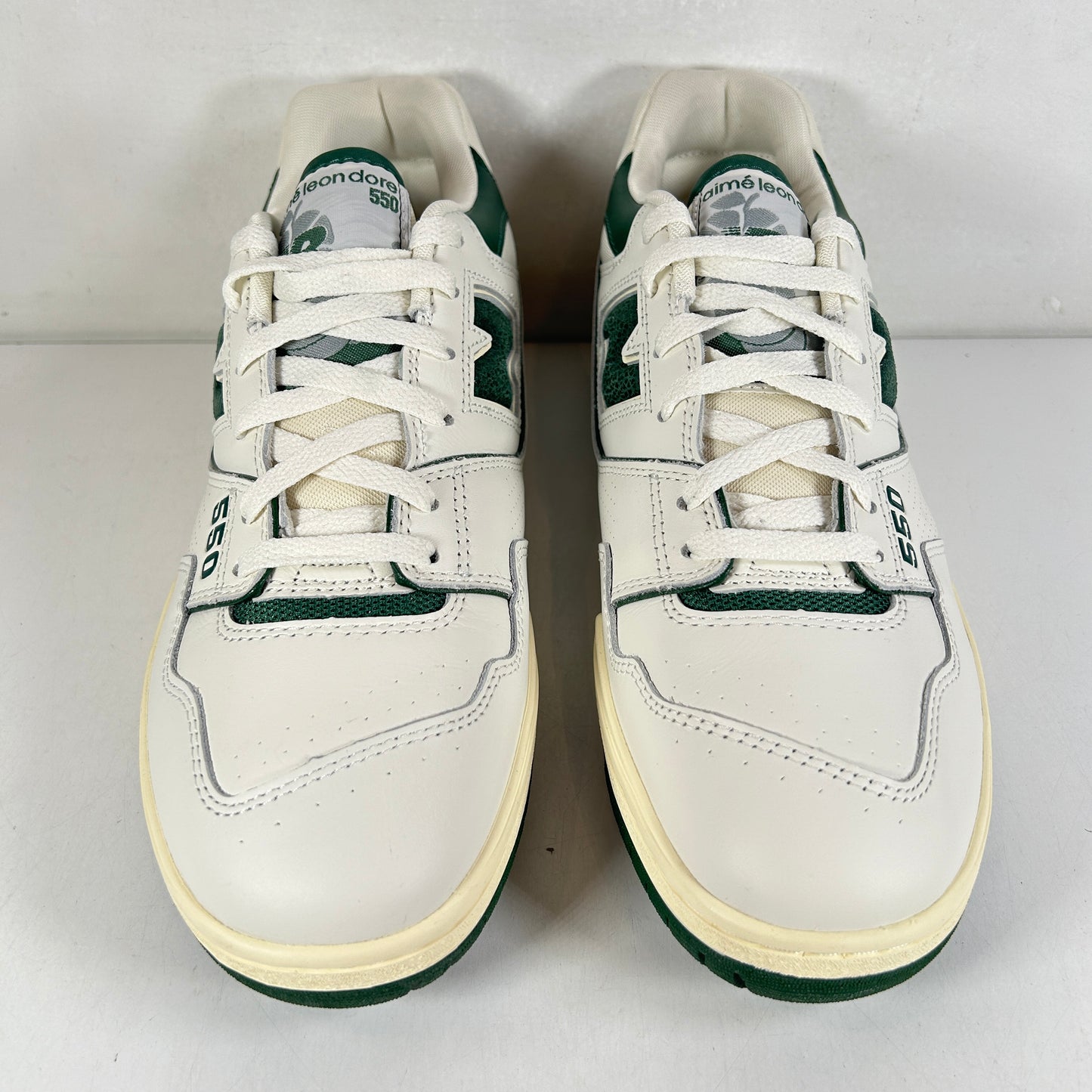 BB550ALD New Balance 550 Aime Leon Dore White Green [USED] - 10 M (Used)