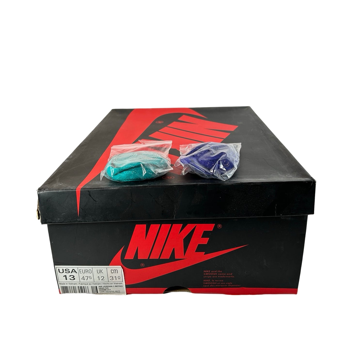 555088 311 Jordan 1 Turbo Green [USED] - 13 M (Used)