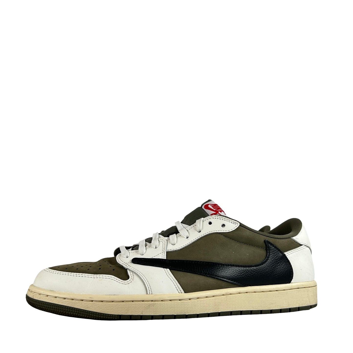 DM7866 200 Jordan 1 Retro Low OG SP Travis Scott Medium Olive [USED] - 14 M (Used)