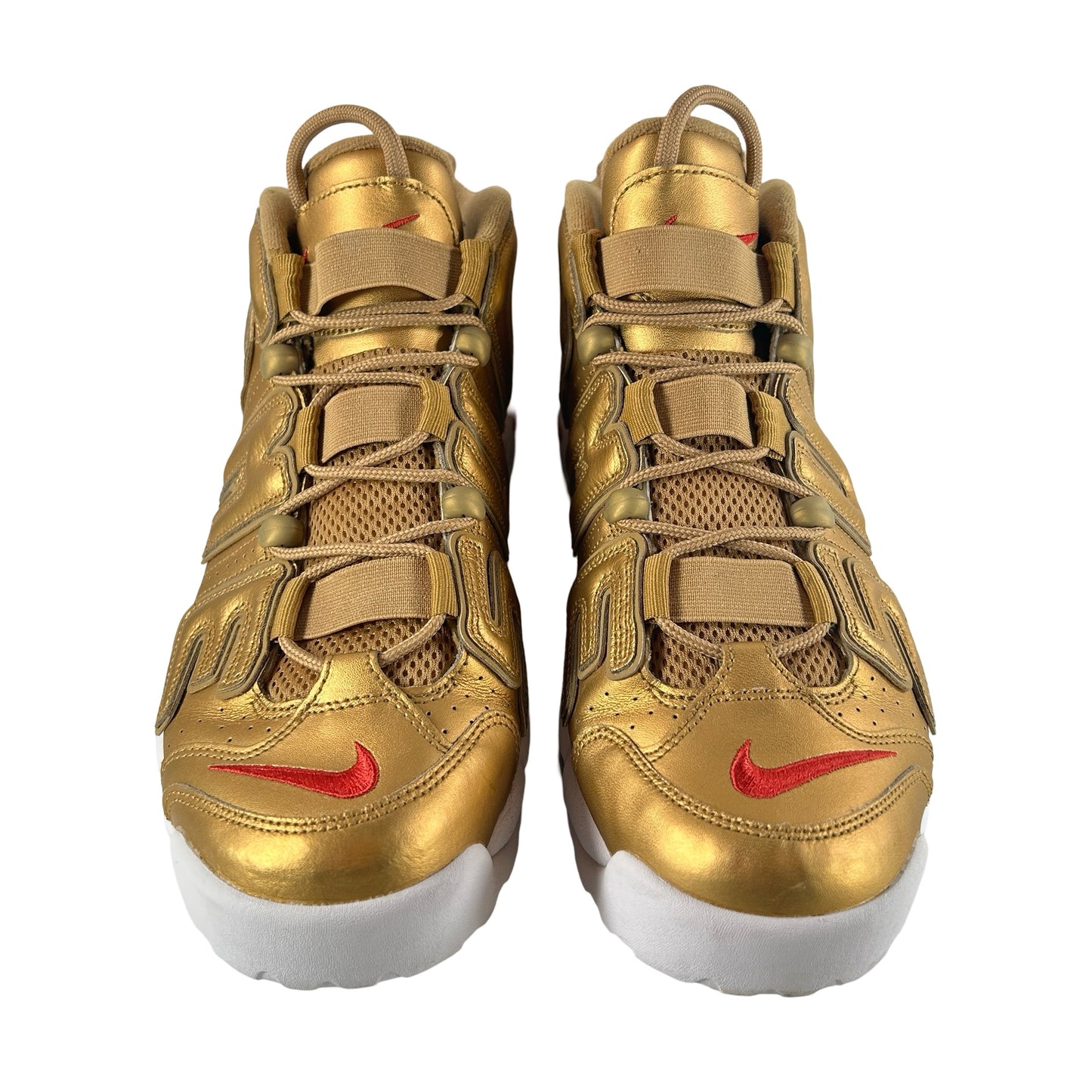 902290 700 Nike Air More Uptempo Supreme Suptempo Gold [USED] - 11.5 M (Used)