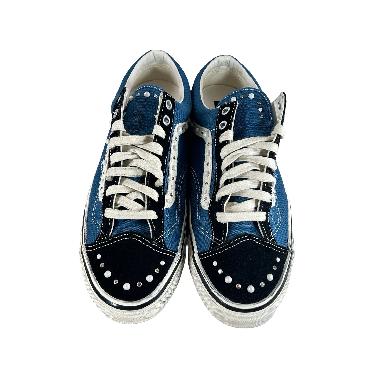VN000E8VYA6 Vans LX Old Skool 36 Pearlized Pack Black Navy [USED] - 11.5 M (Used)