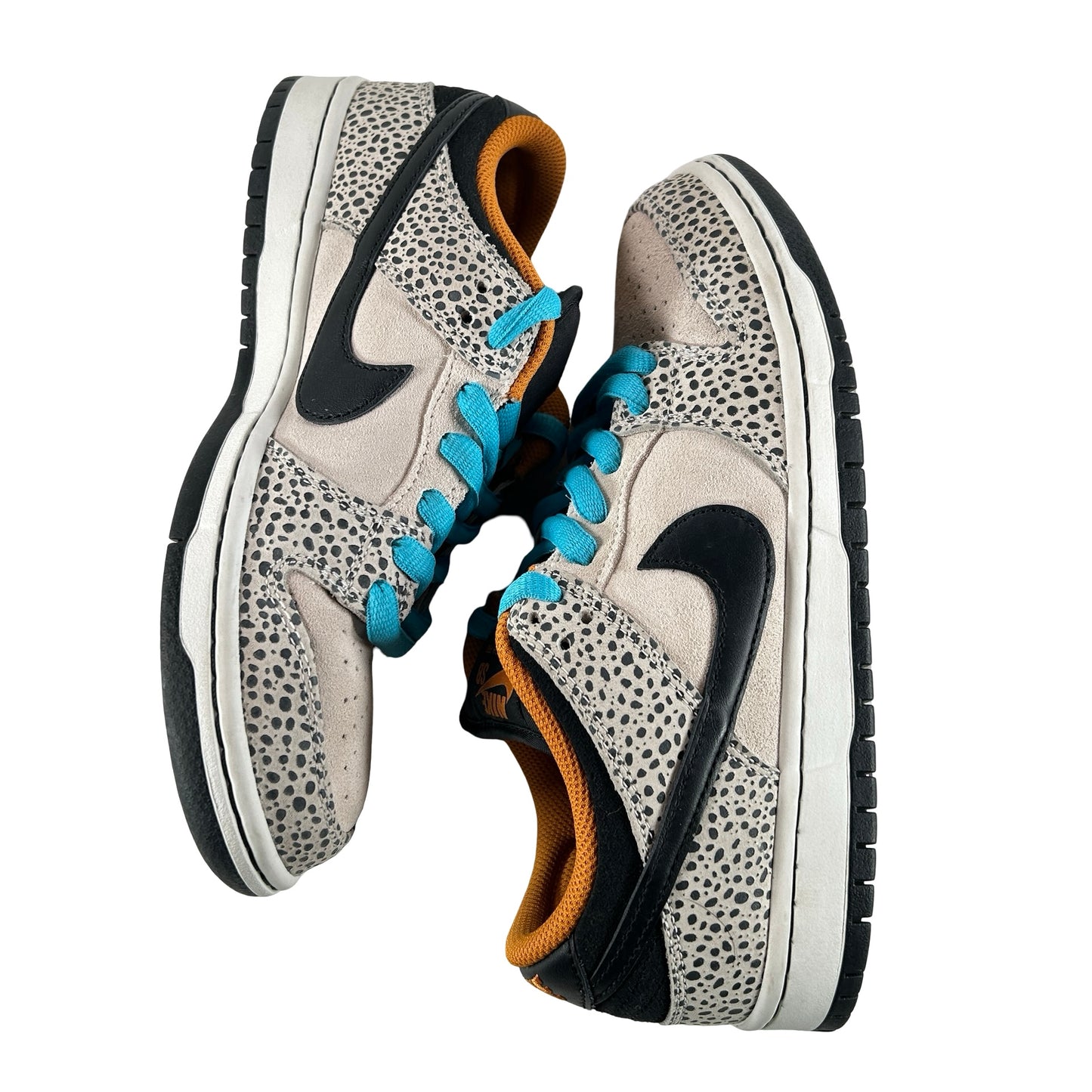 FZ1233 002 Nike SB Dunk Low Electric Pack Olympic Safari [USED] - 7 M (Used) (No Box)