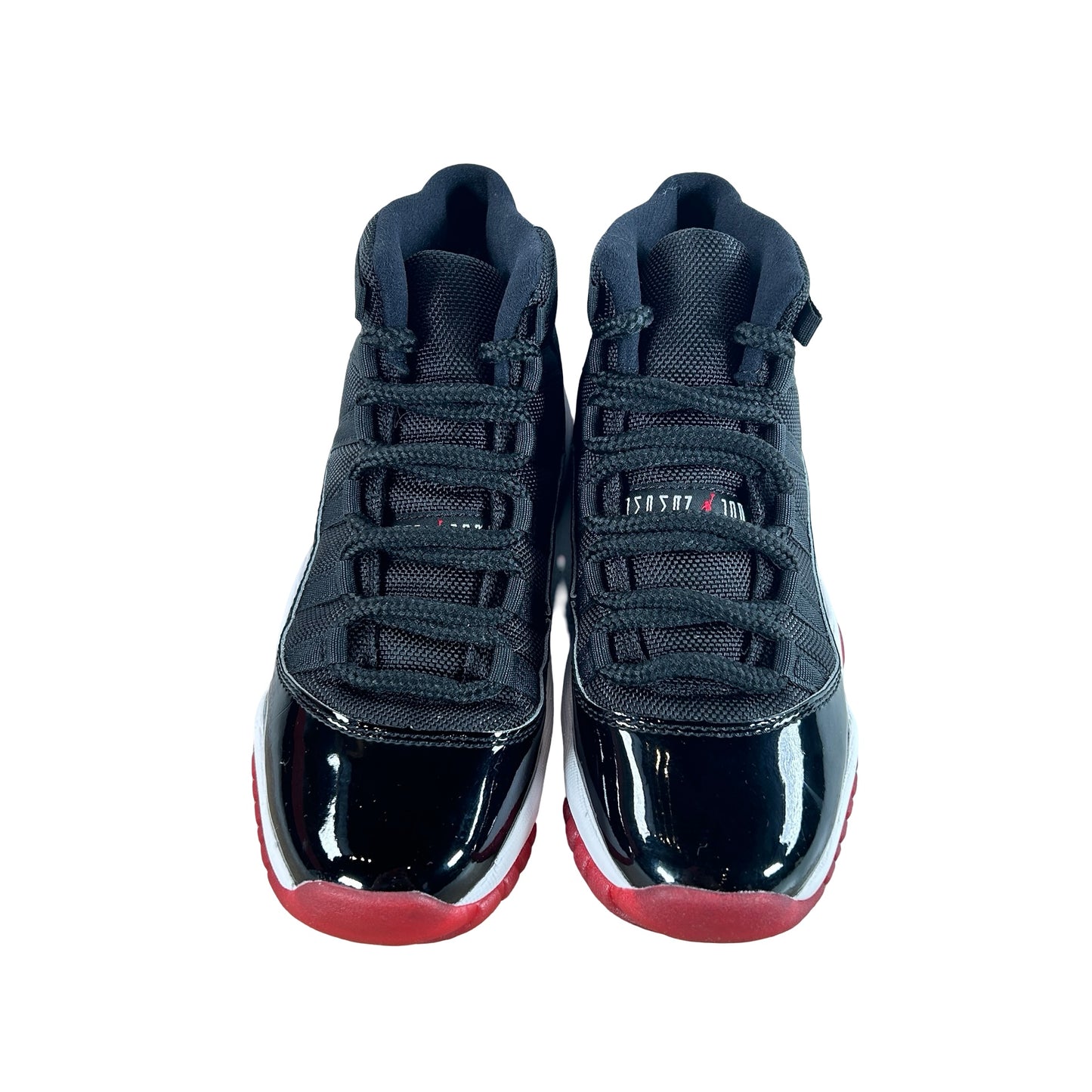 378038 061 Jordan 11 Retro Playoffs Bred (2019) (GS) [USED] - 3.5 Y (Used)