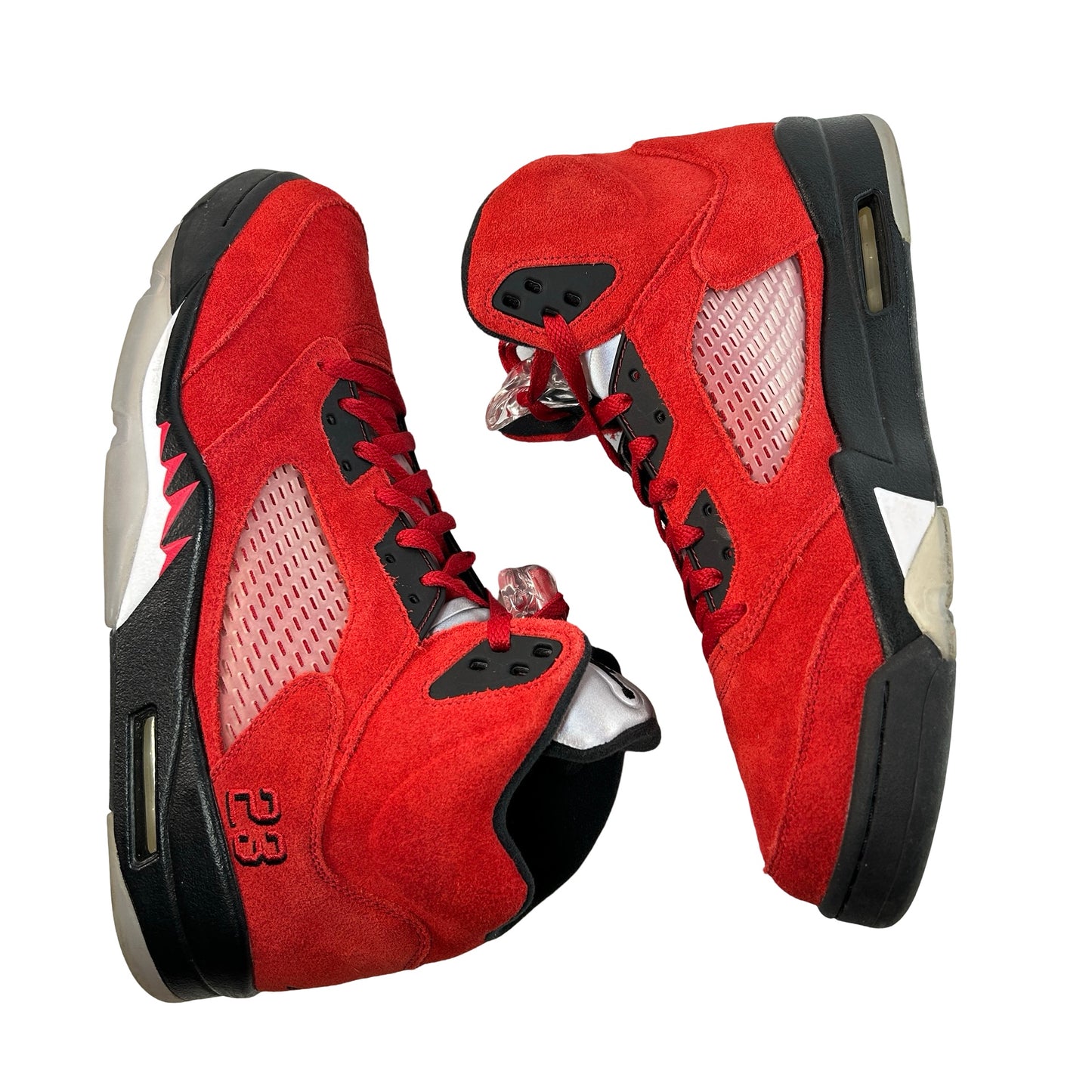 DD0587 600 Jordan 5 Raging Bull Red (2021) [USED] - 13 M (Used) (No Box)