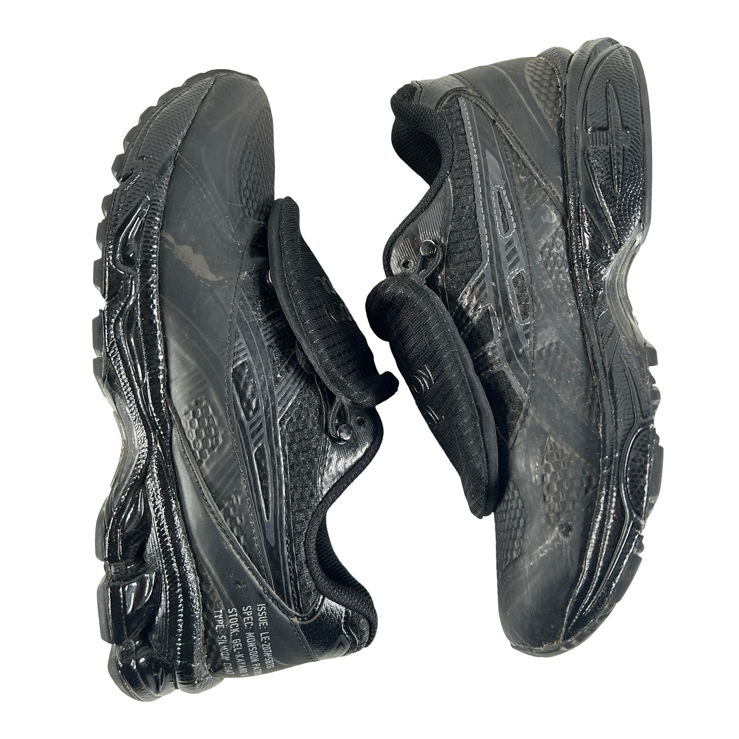 1201A975 001 ASICS Gel-Kayano 14 SBTG x Limited Edt Monsoon Patrol Black [USED] - 4.5 M (Used) (No Box)