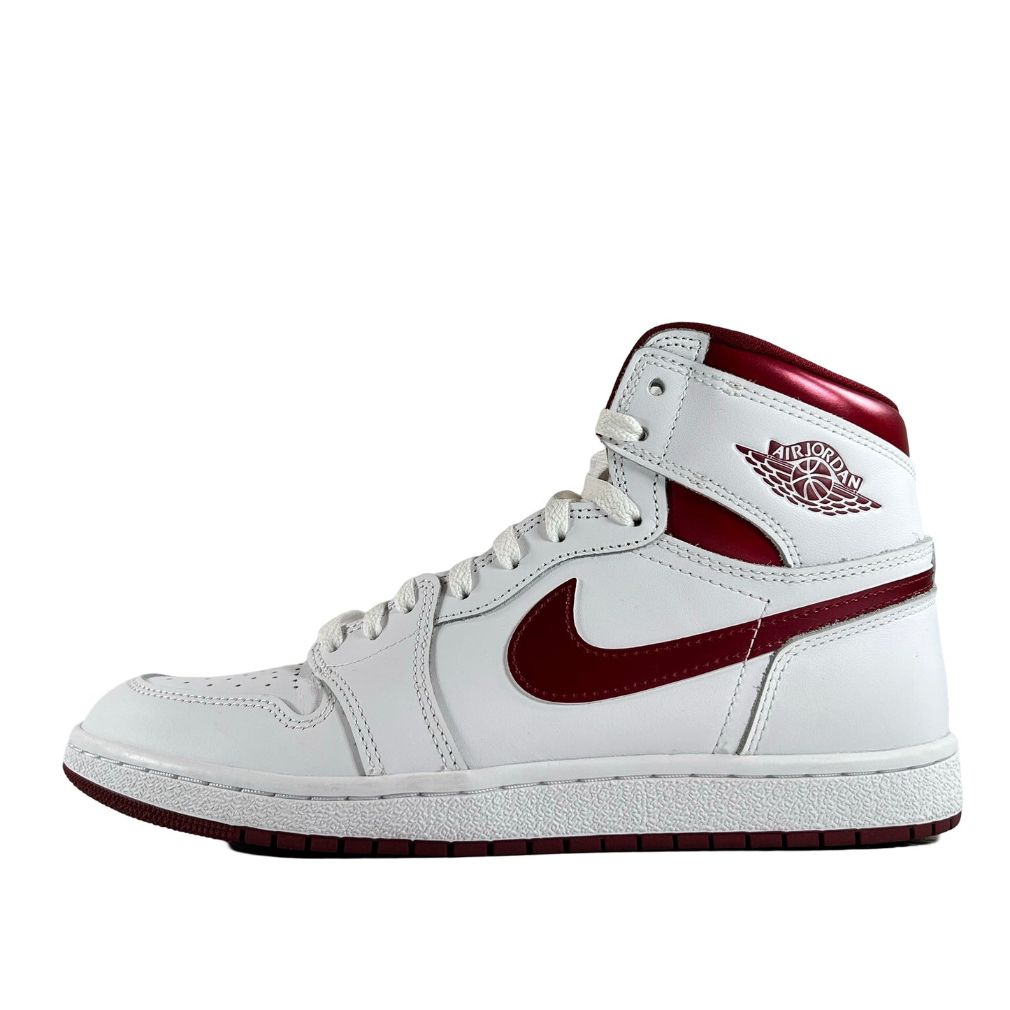 BQ4422 161 Jordan 1 Retro High 85 OG Metallic Burgundy [USED] - 10 M (VNDS)